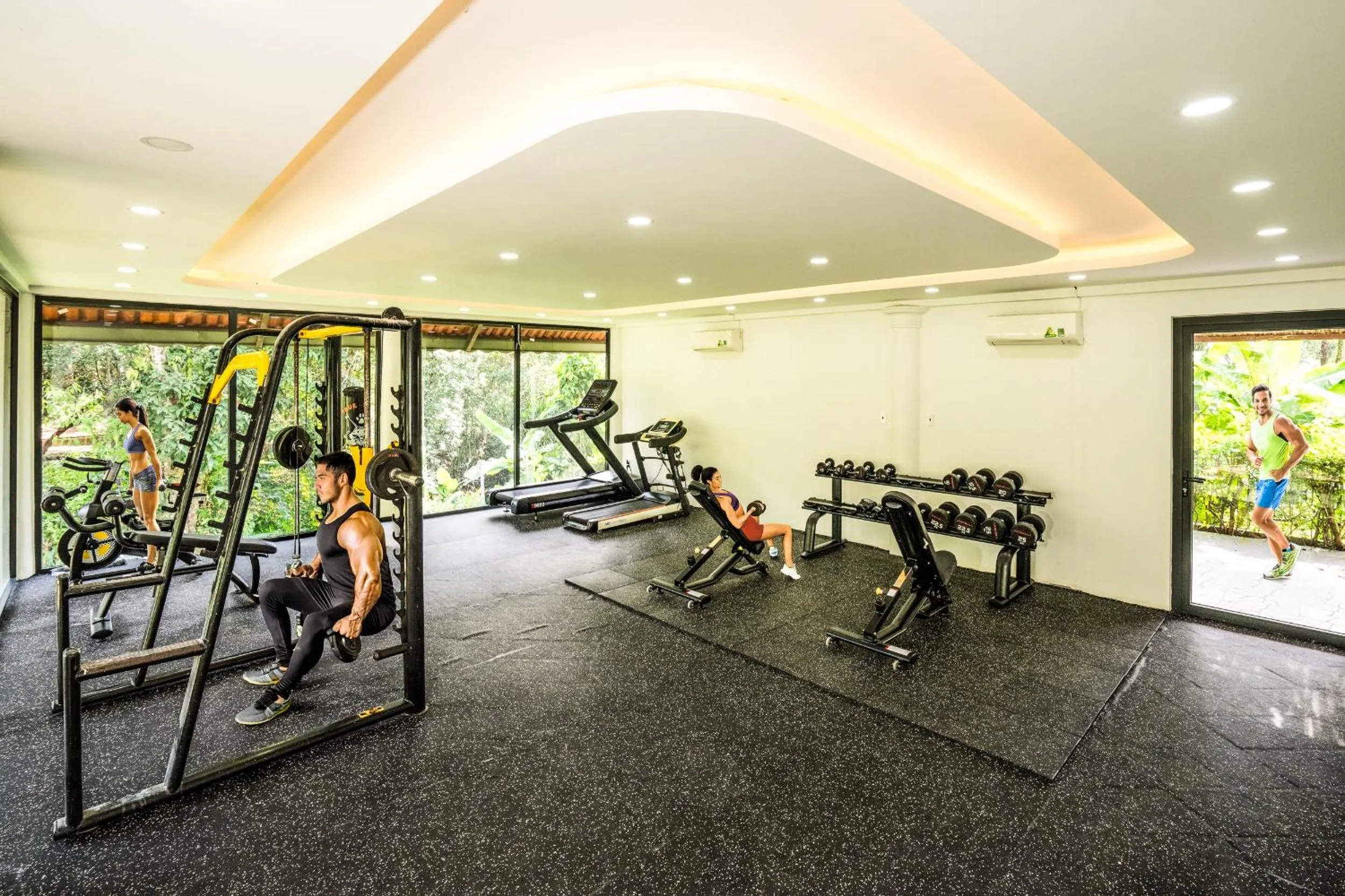 Fitness centre/facilities in Maison Du VietNam Resort & Spa