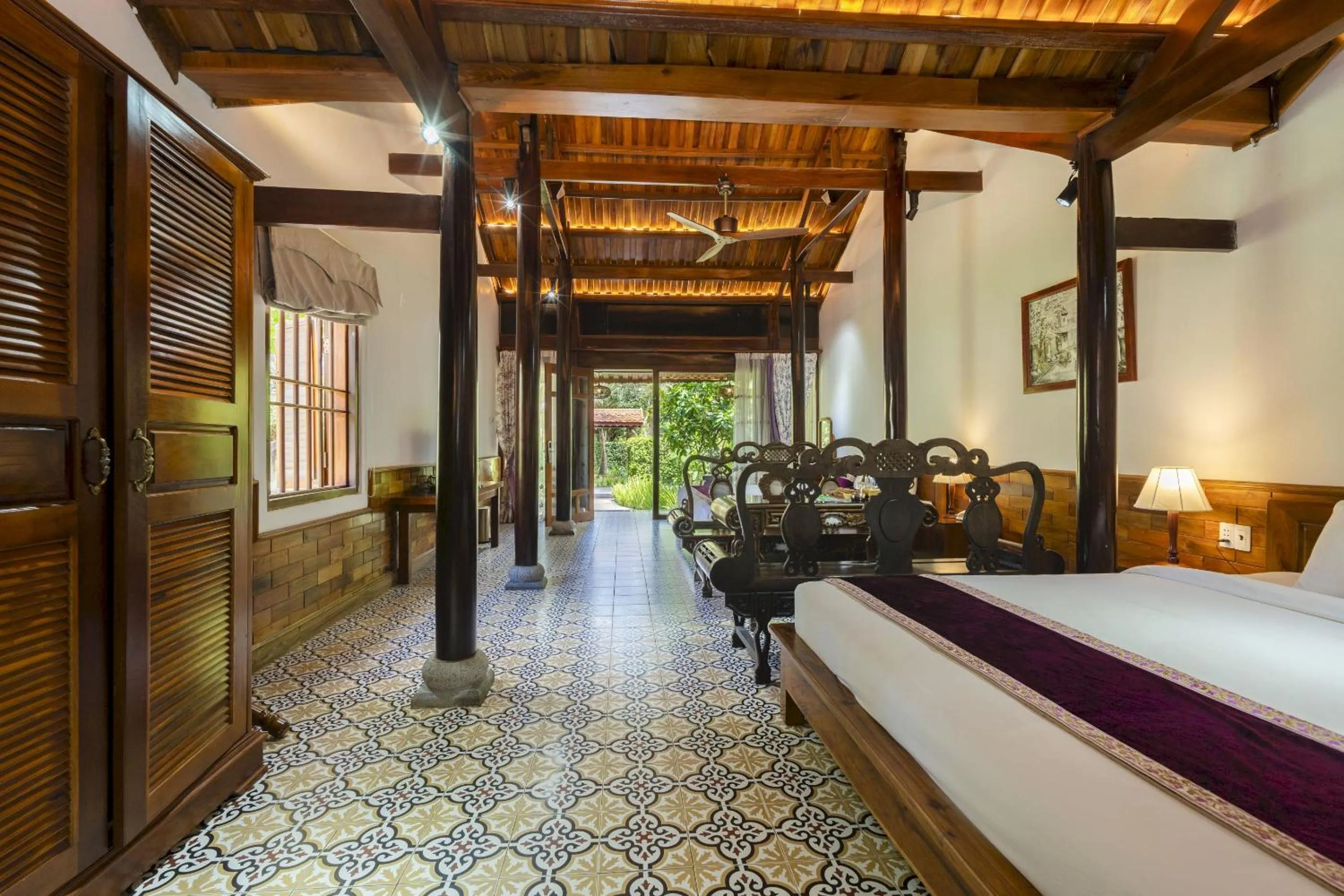 Bedroom, Bed in Maison Du VietNam Resort & Spa