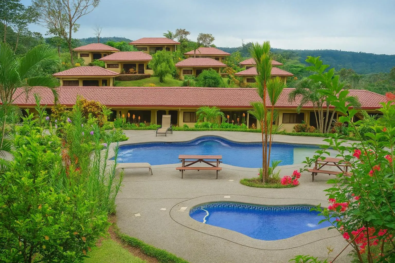 Property building in Arenal Volcano Inn