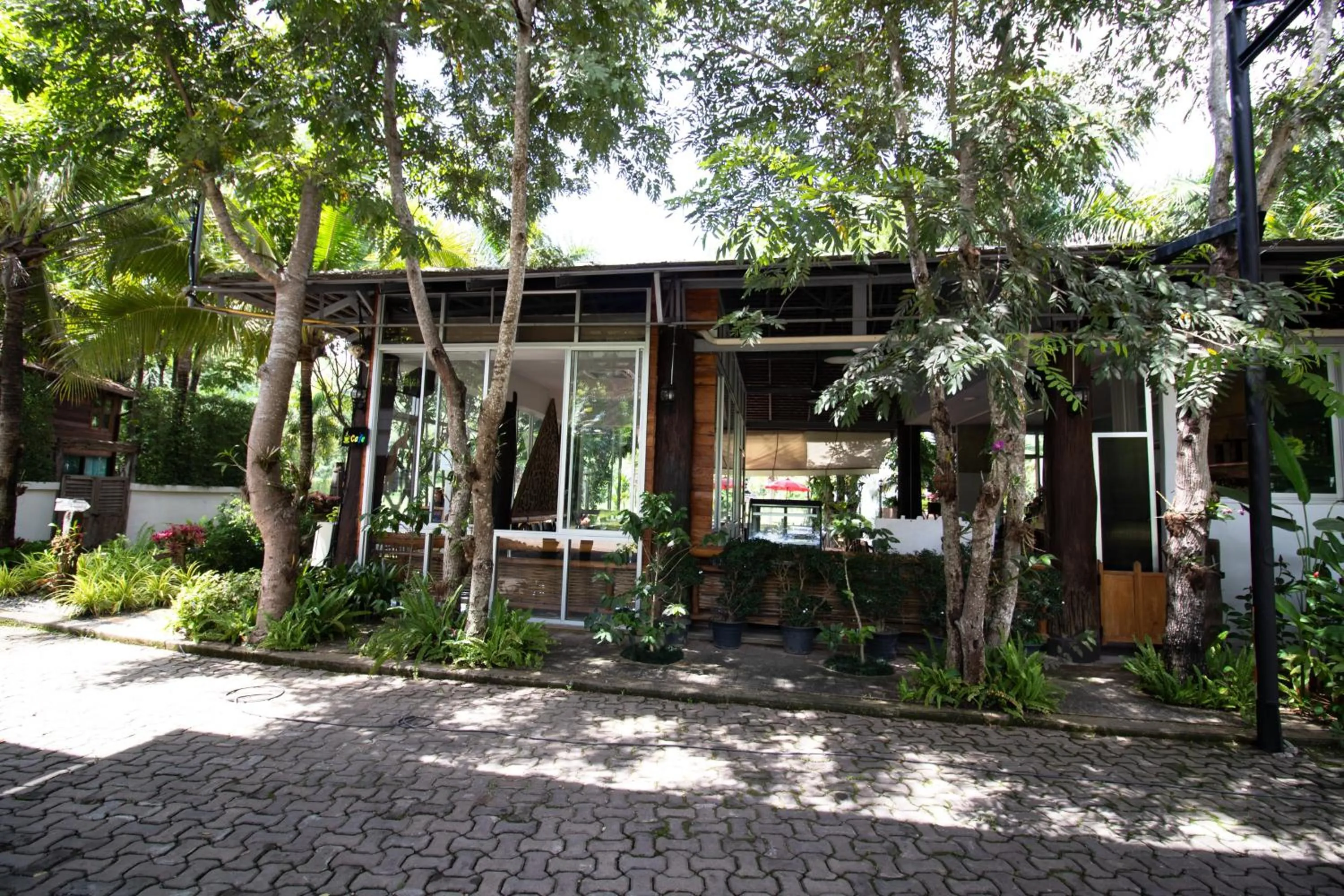 Property building in Royal Train Garden Resort