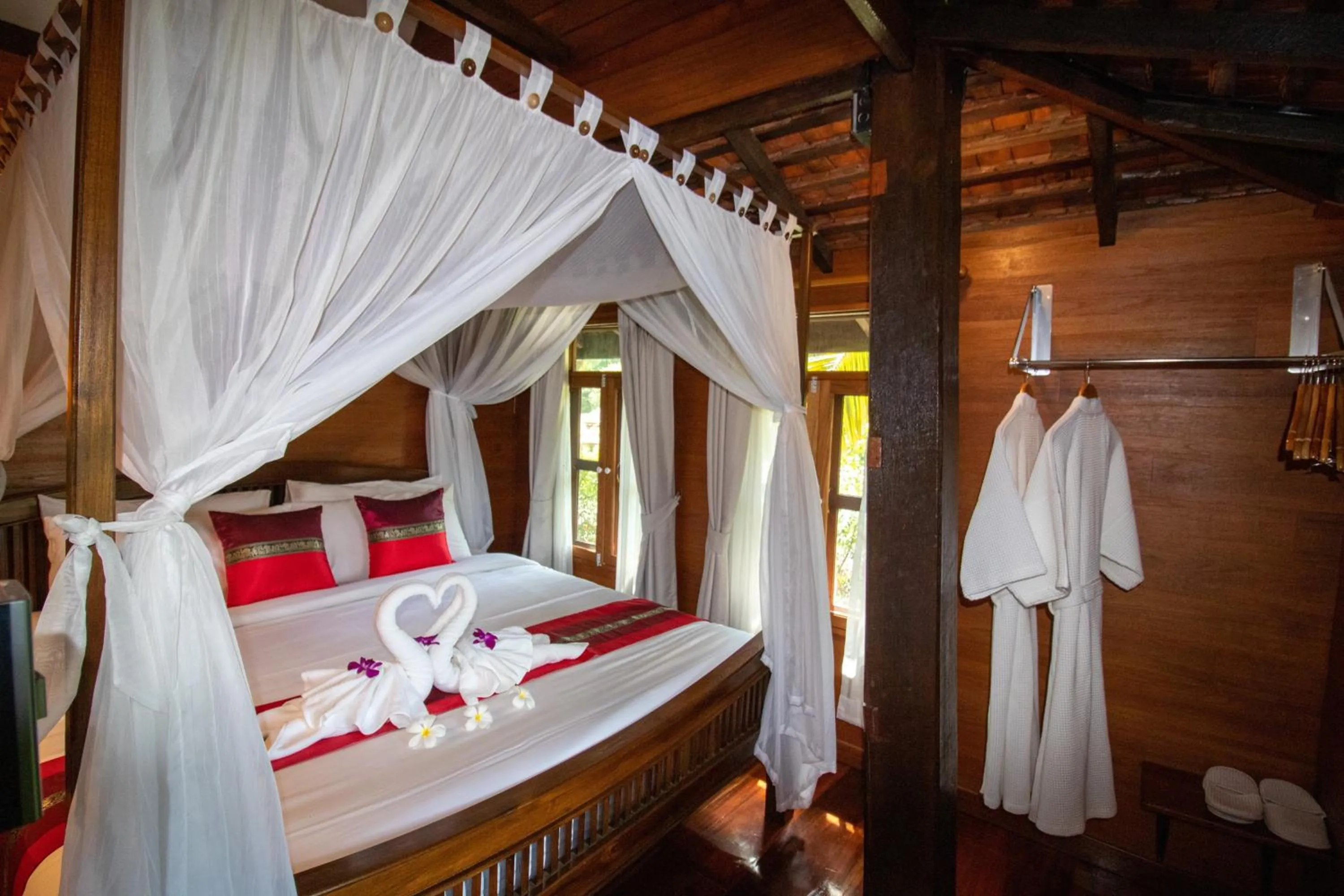 Bedroom in Royal Train Garden Resort