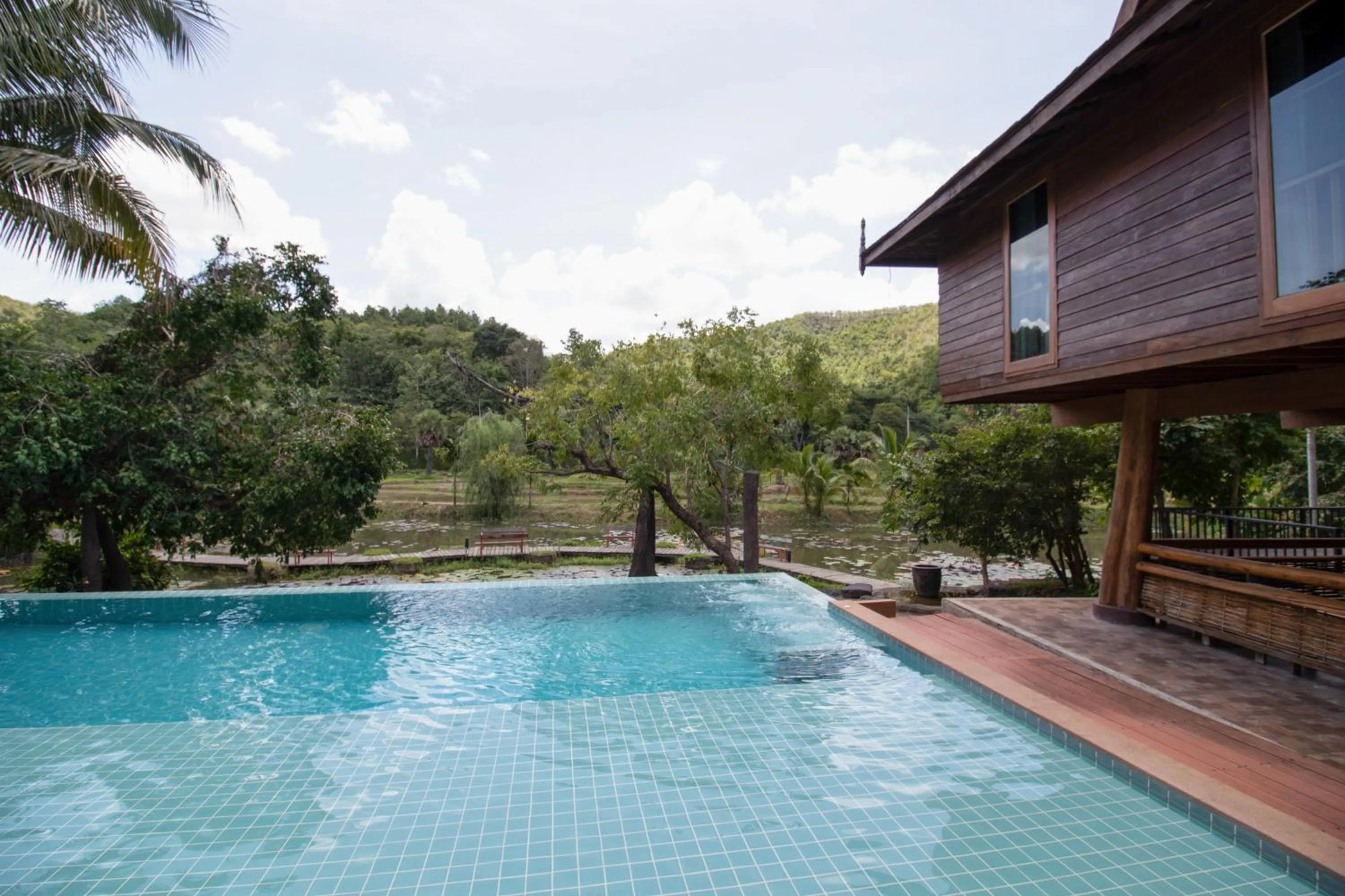 Property building in Royal Train Garden Resort