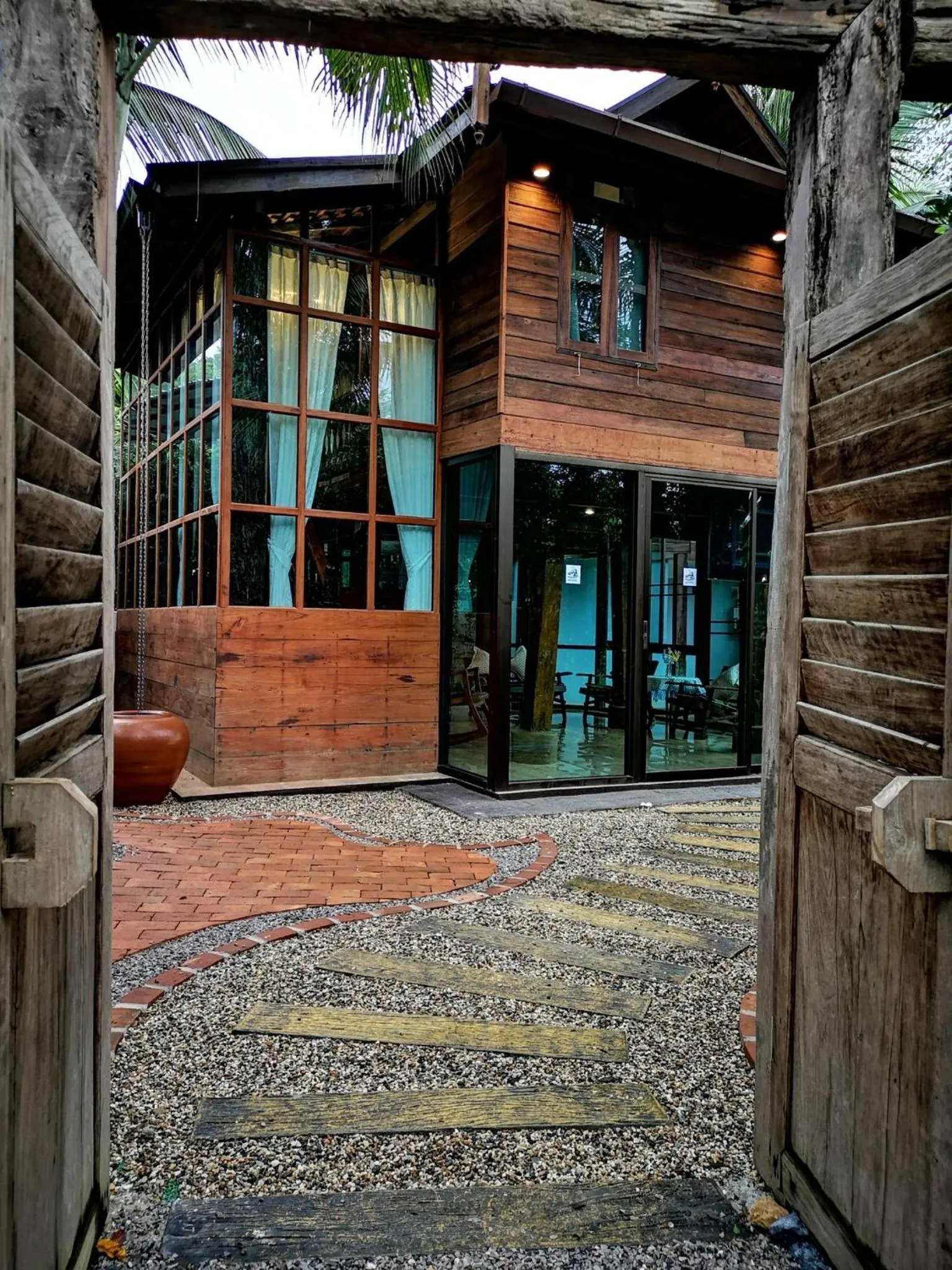 Property building in Royal Train Garden Resort