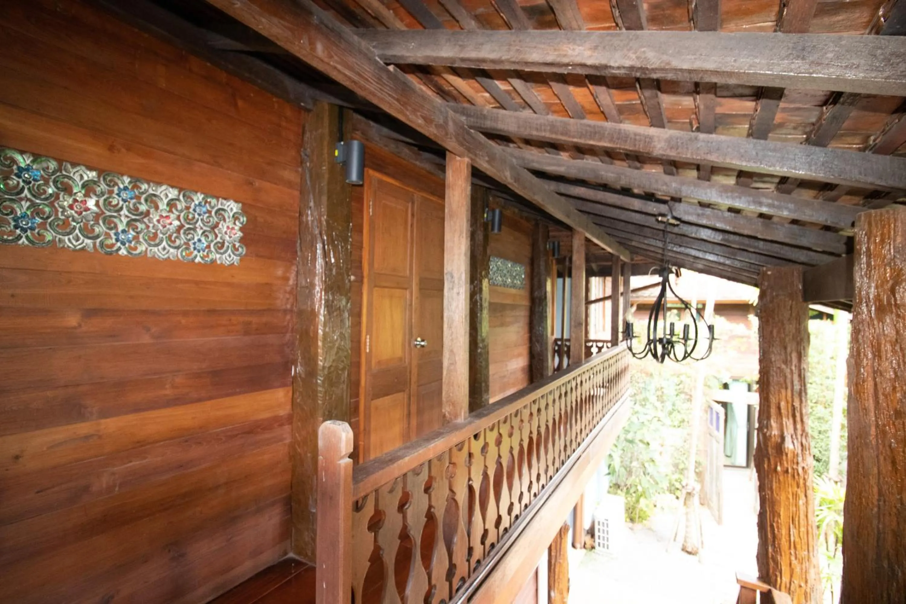 Balcony/Terrace in Royal Train Garden Resort