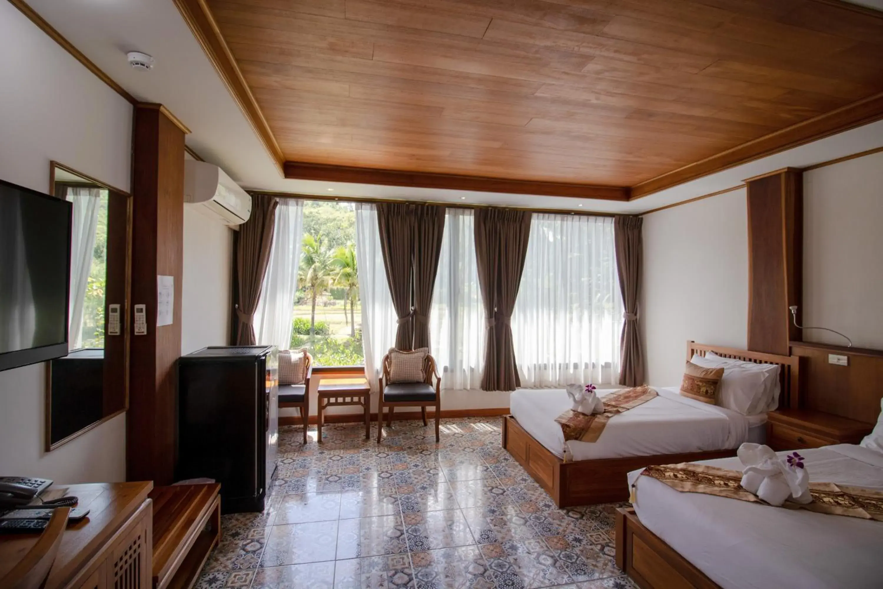 Bedroom in Royal Train Garden Resort Bedroom in Royal Train Garden Resort