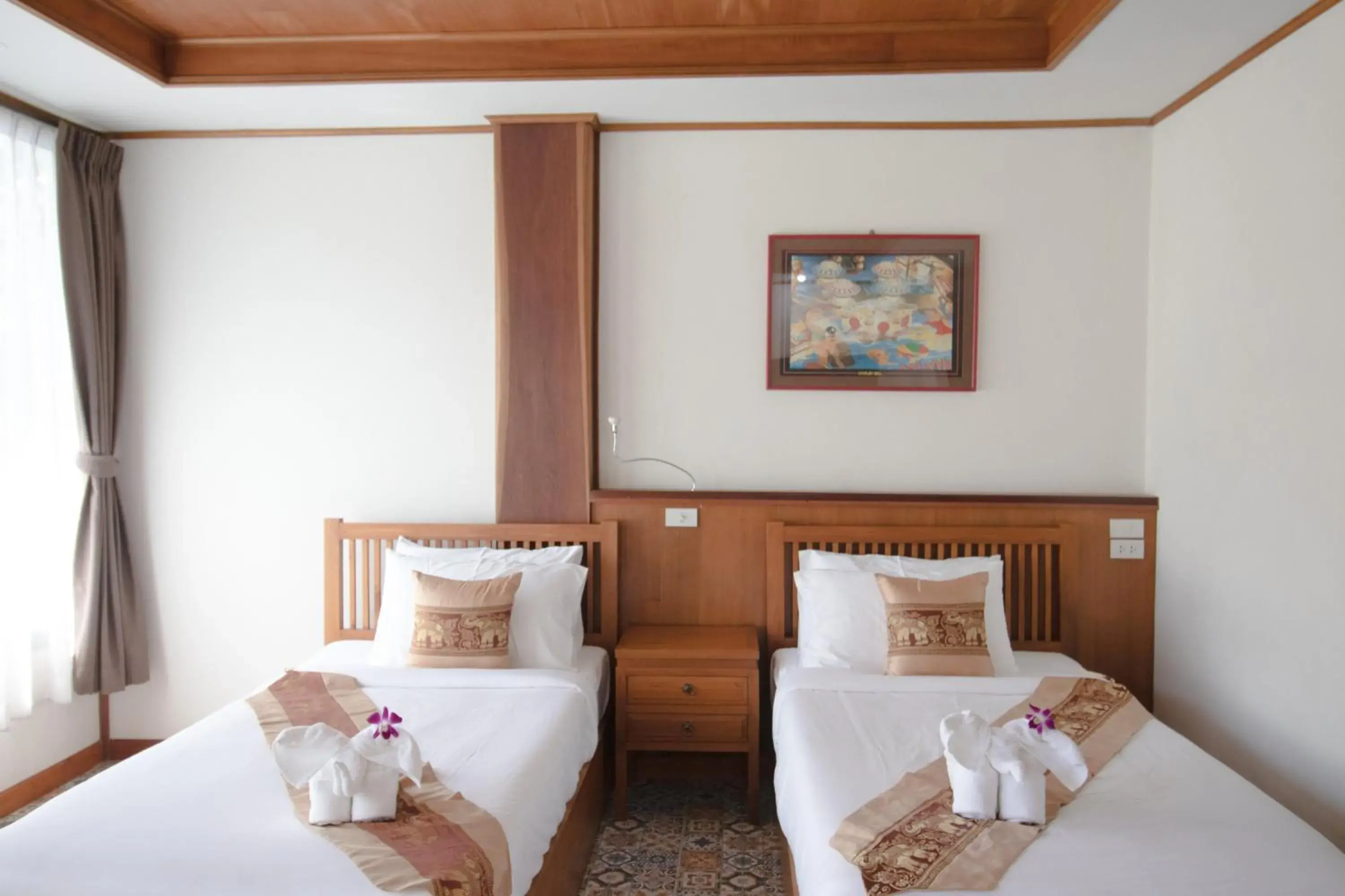 Bedroom in Royal Train Garden Resort Bedroom in Royal Train Garden Resort