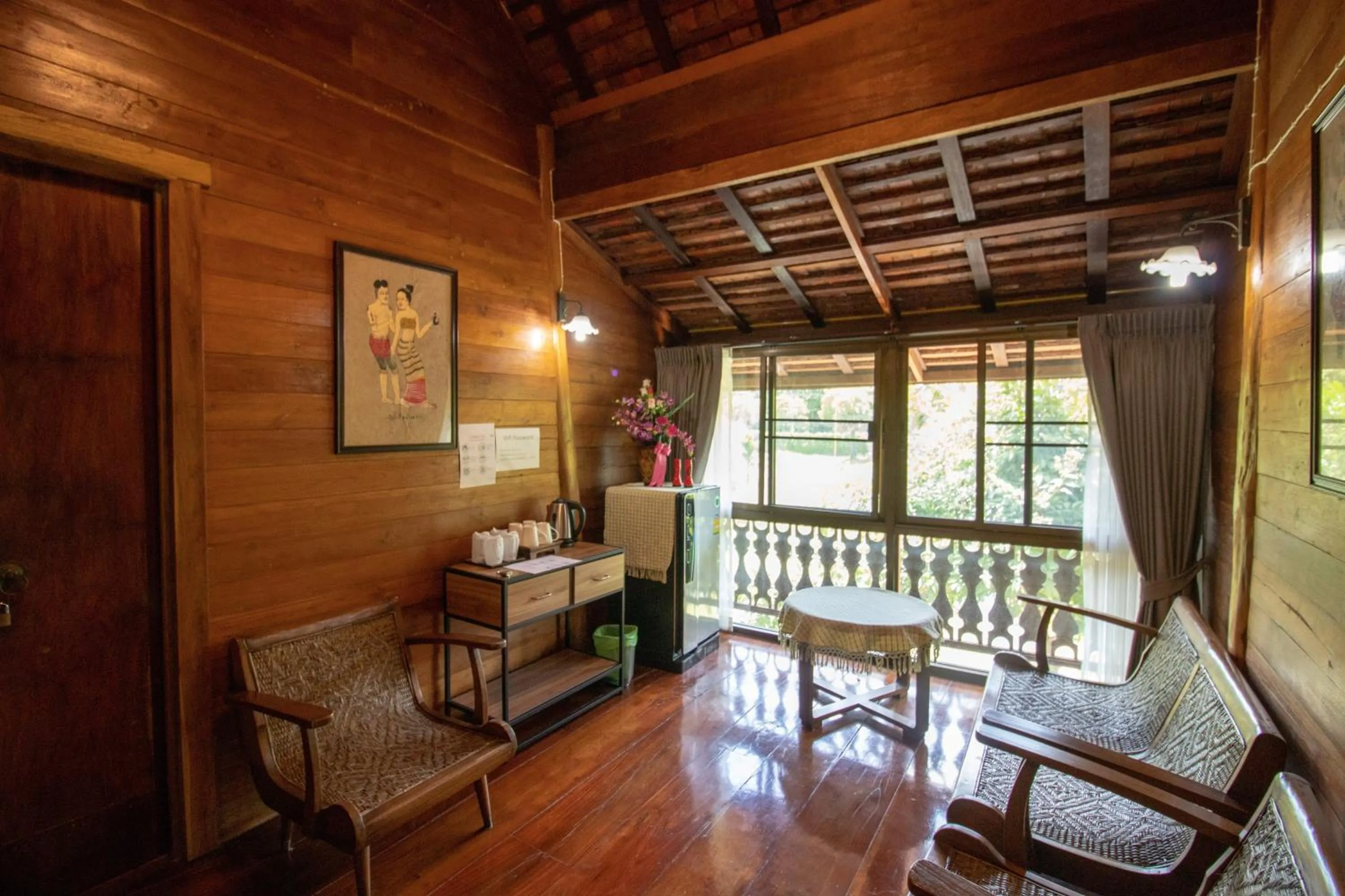 Living room in Royal Train Garden Resort