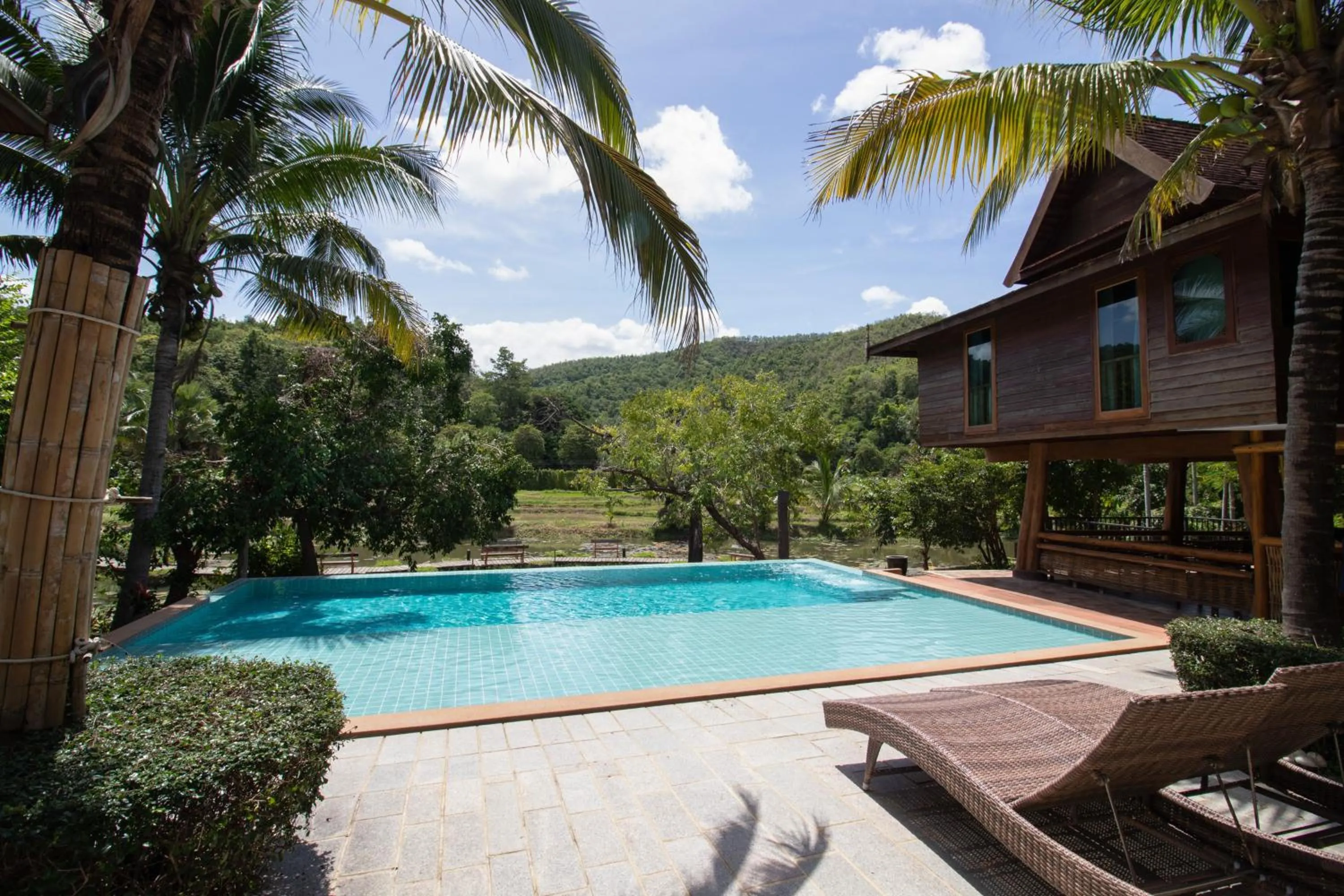 Property building in Royal Train Garden Resort