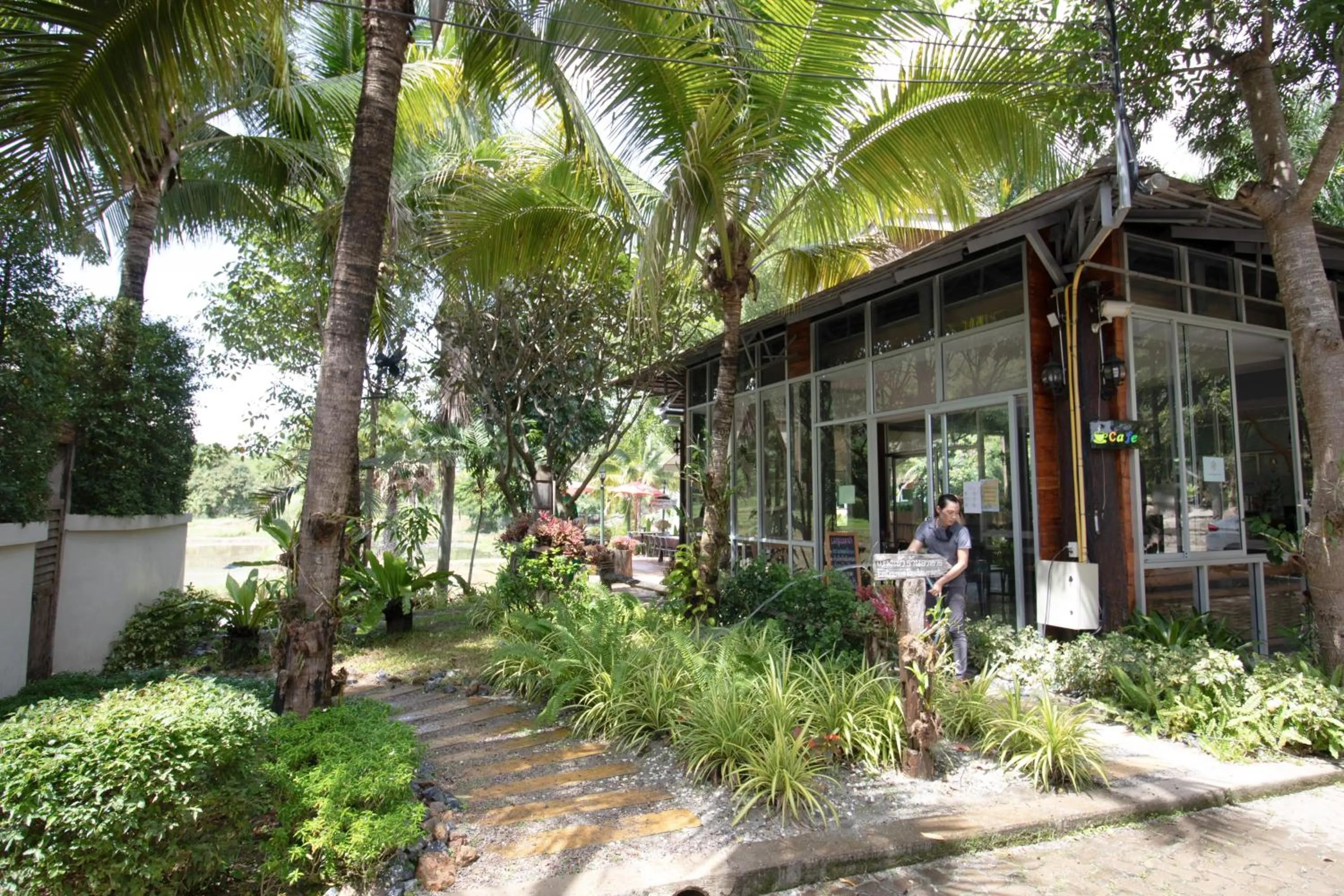 Property building in Royal Train Garden Resort