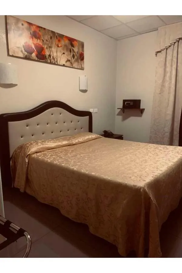 Bed in Hotel Air Palace Lingotto