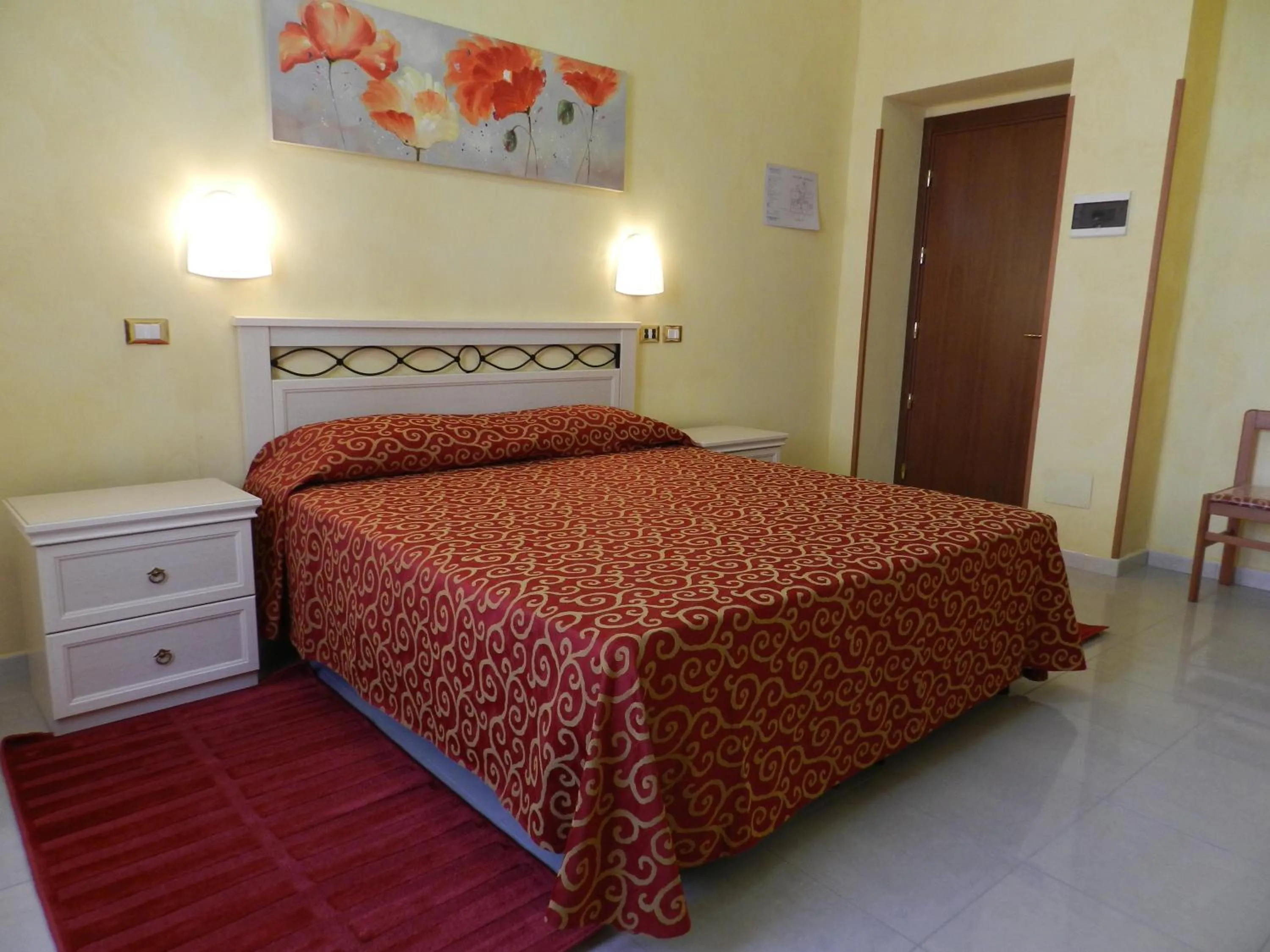 Bed in Hotel Air Palace Lingotto