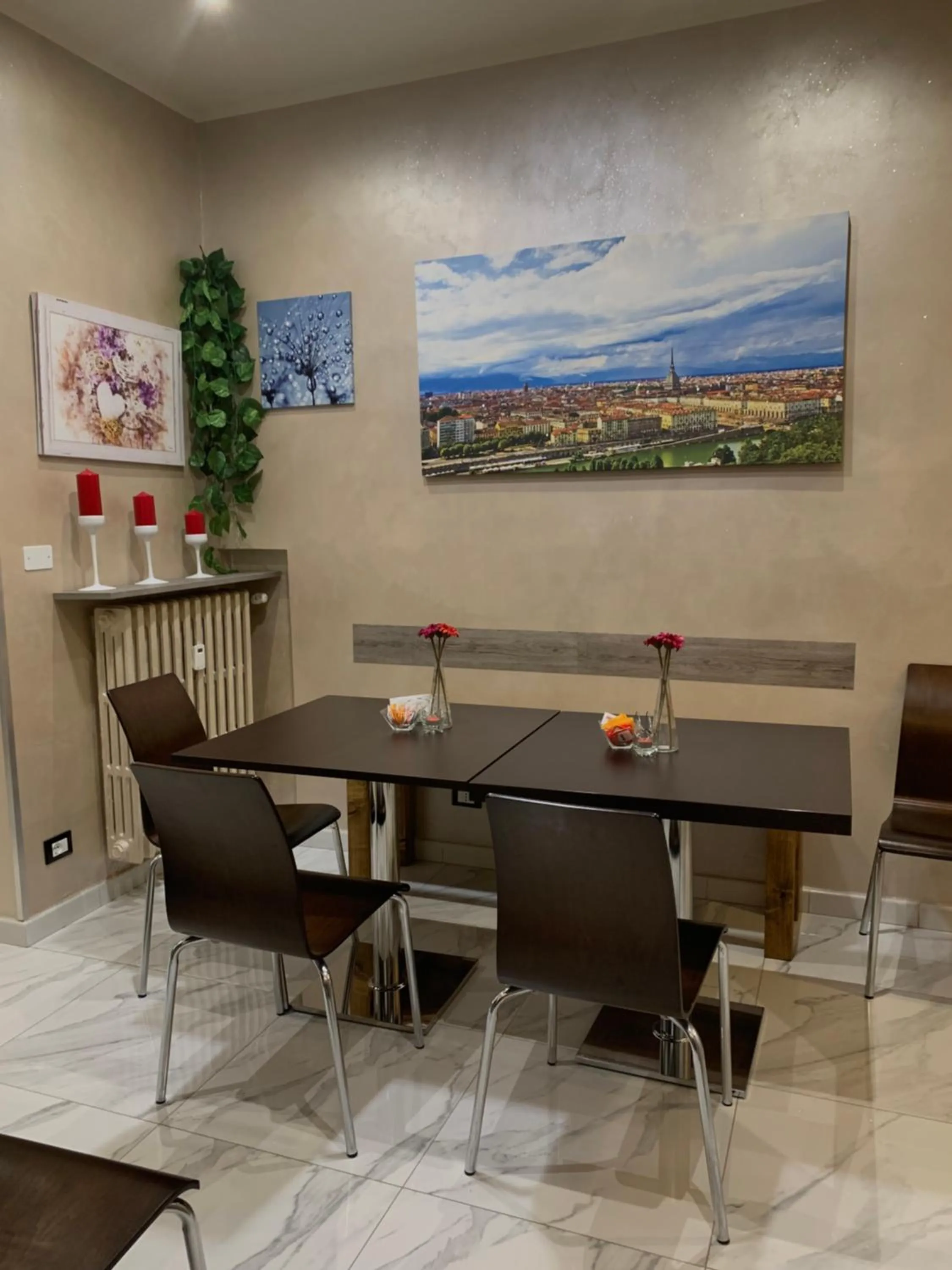 Seating area in Hotel Air Palace Lingotto