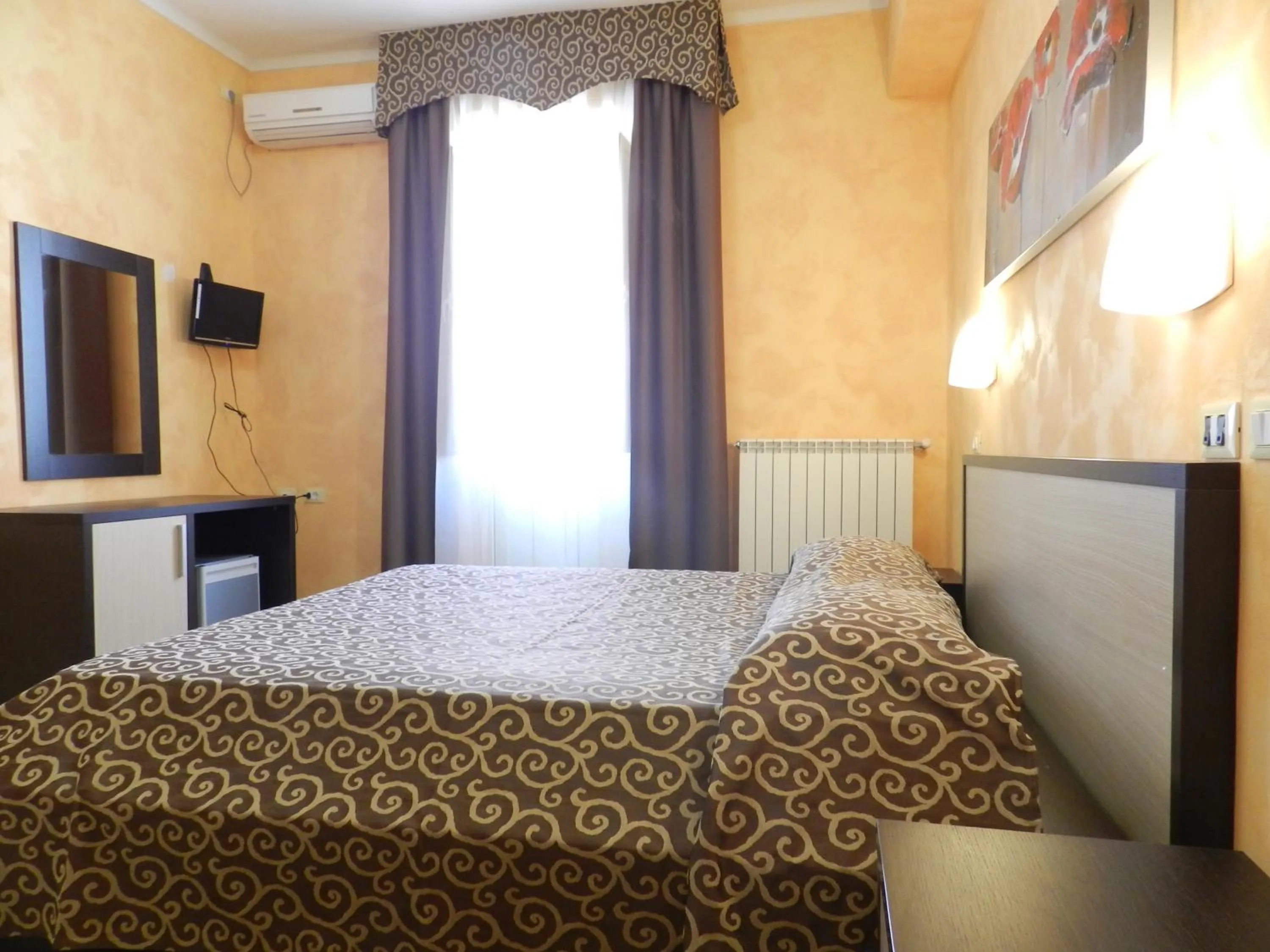 Bed in Hotel Air Palace Lingotto