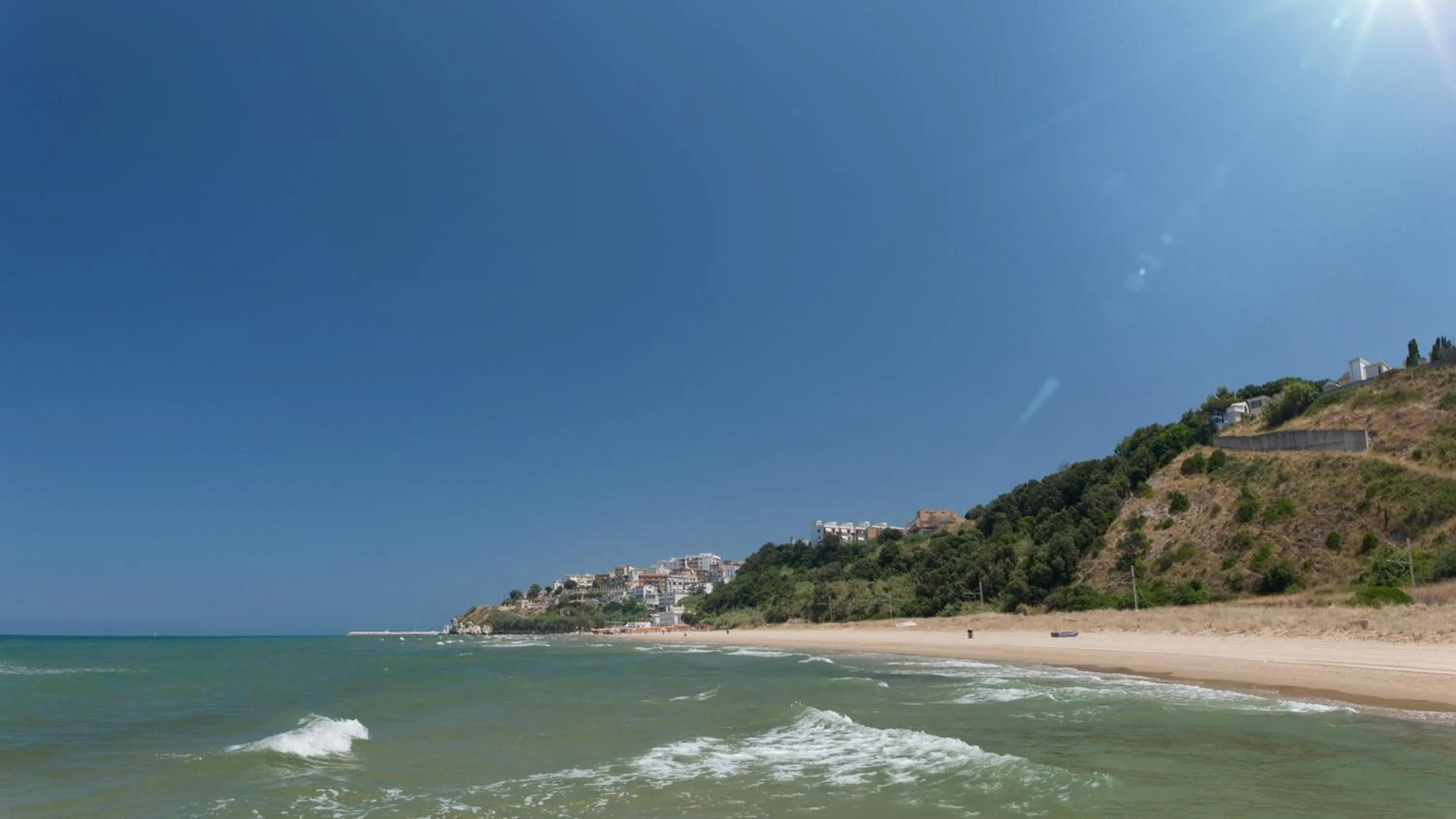 Beach in Zagare Residence