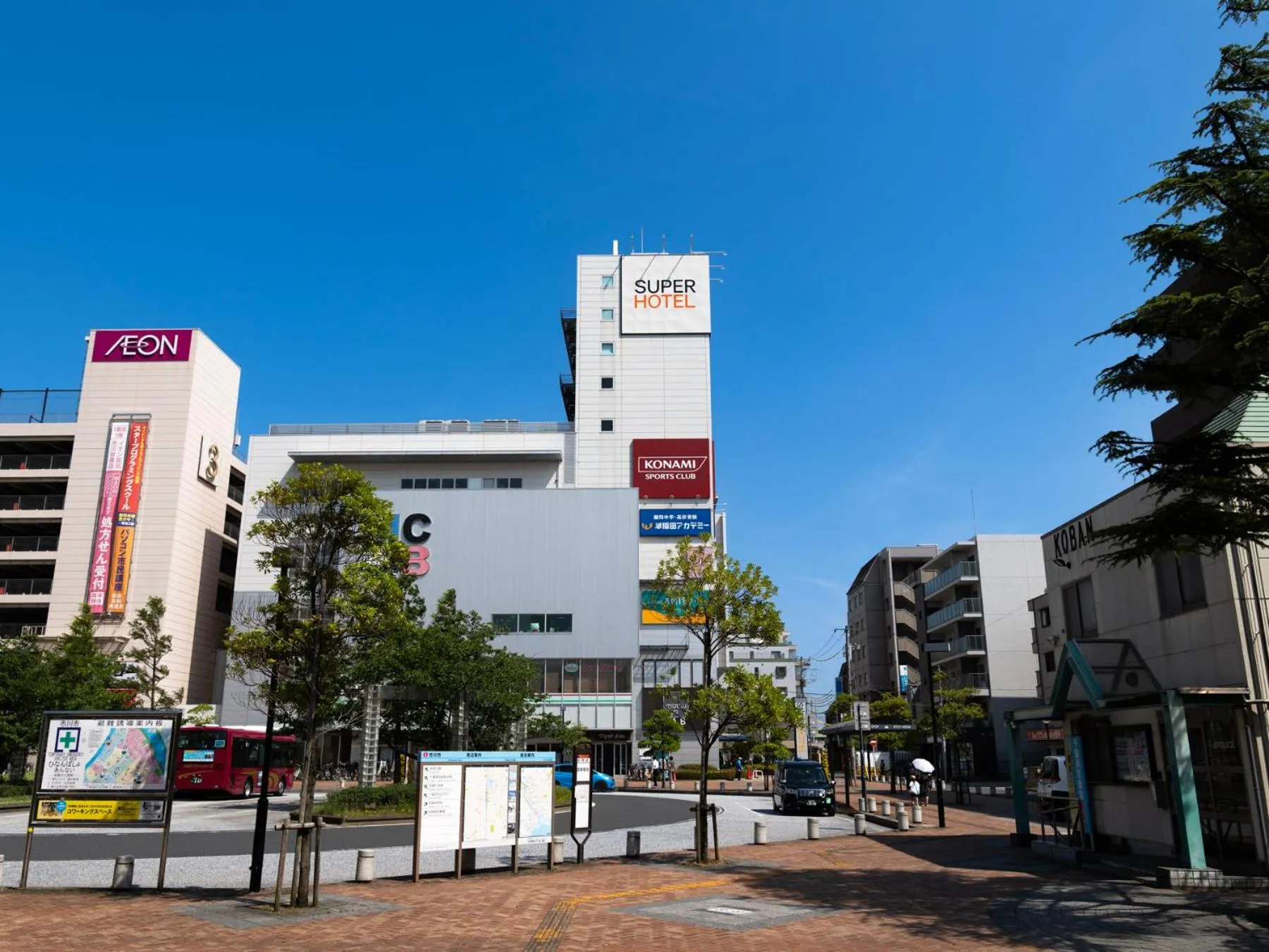 Property building in Super Hotel Tozai line Ichikawa Myoden Ekimae