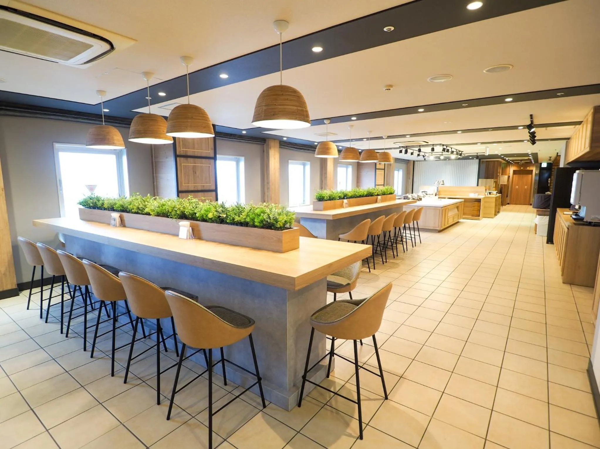 Lounge or bar in Super Hotel Tozai line Ichikawa Myoden Ekimae