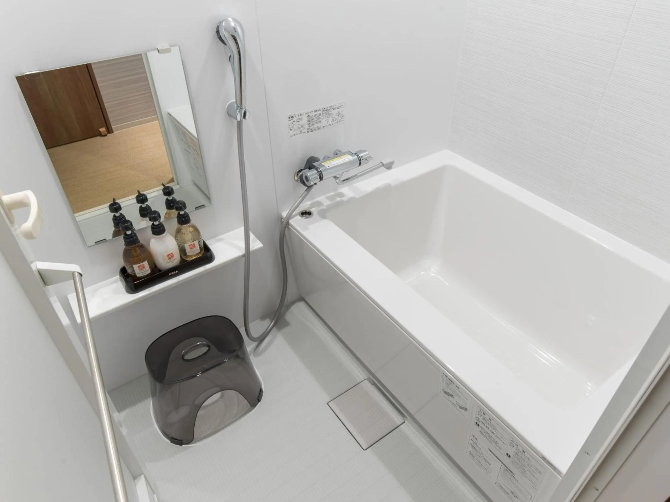 Shower in Stay SAKURA Kyoto Higashi Hongan-ji I