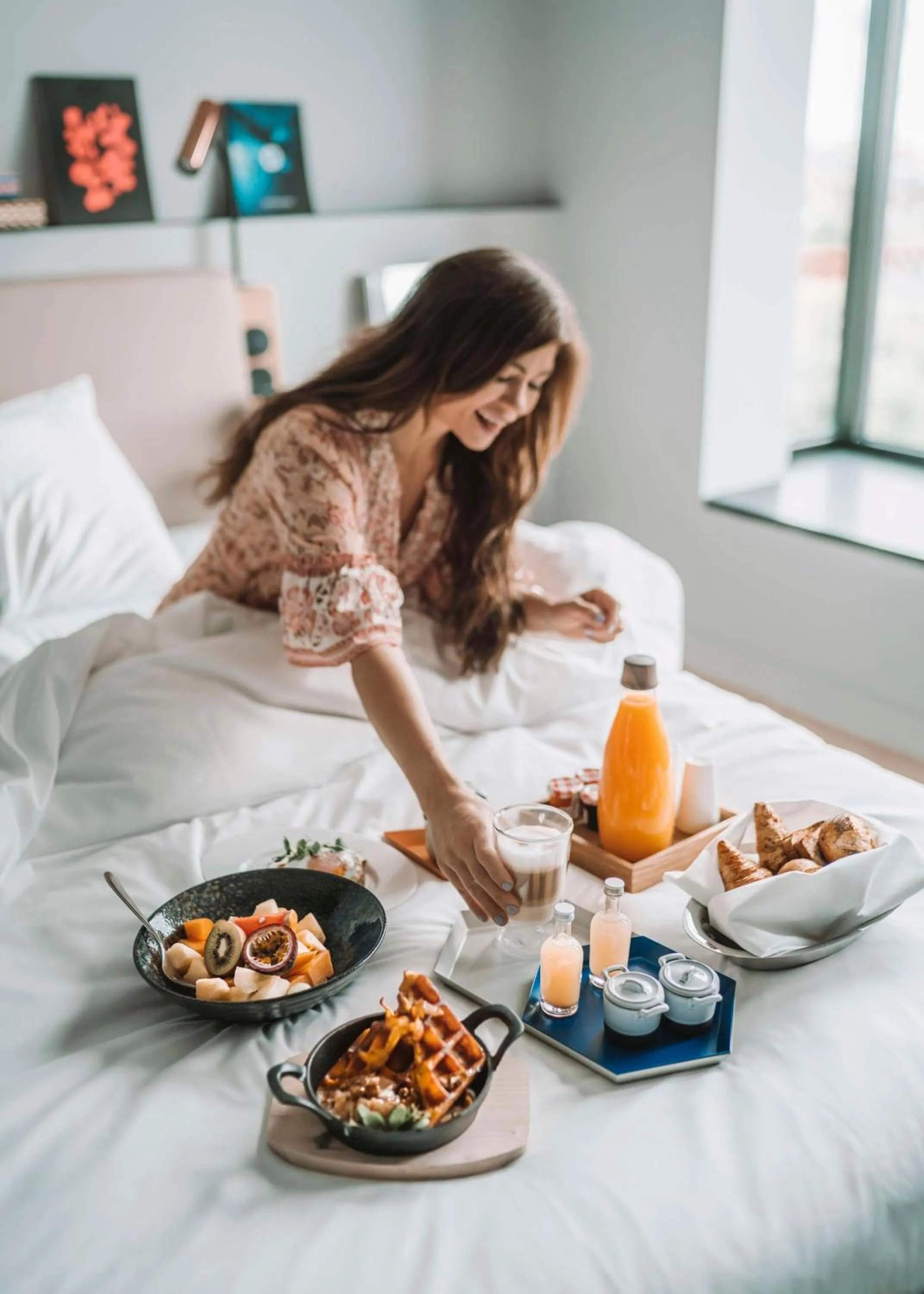 Bedroom, Bed in Andaz Munich Schwabinger Tor, By Hyatt