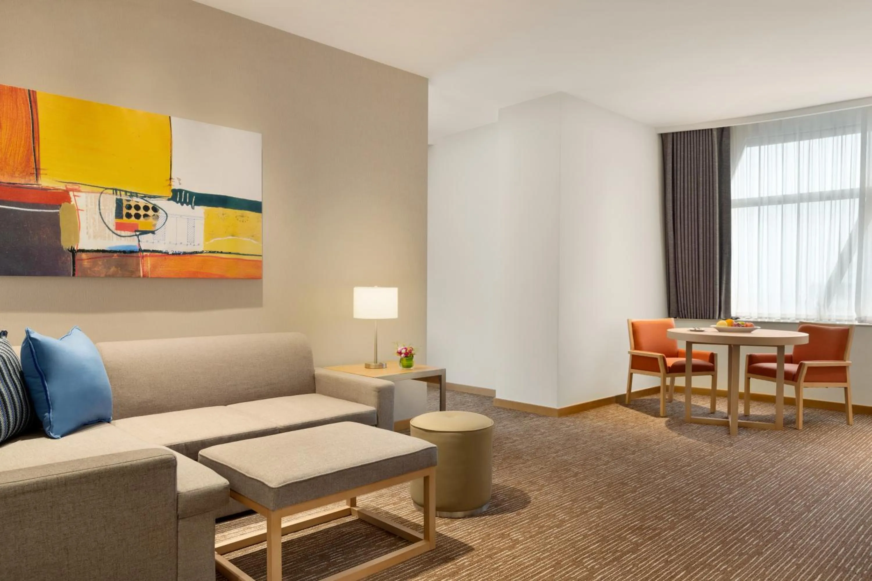 Living room in Hyatt Place Beijing Daxing