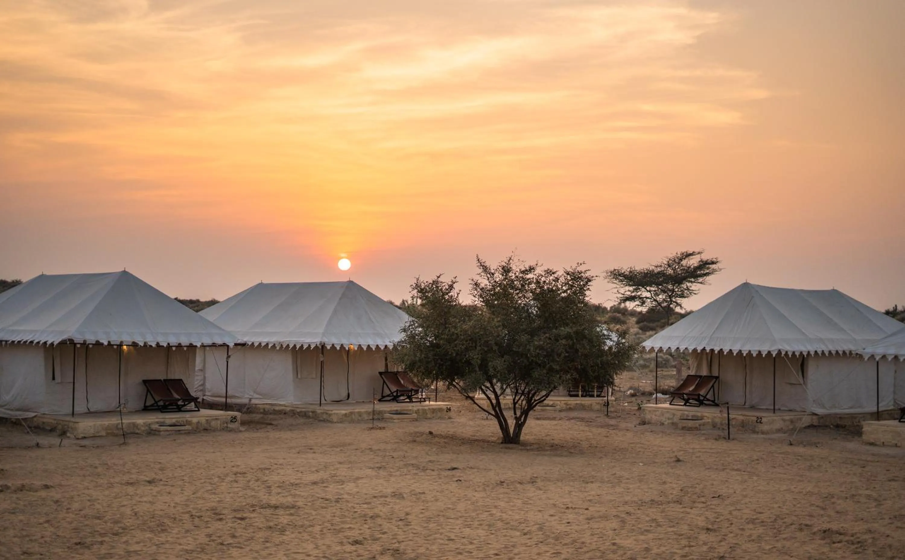 Sunset in Tripli Hotels Stay Inn Resort Jaisalmer