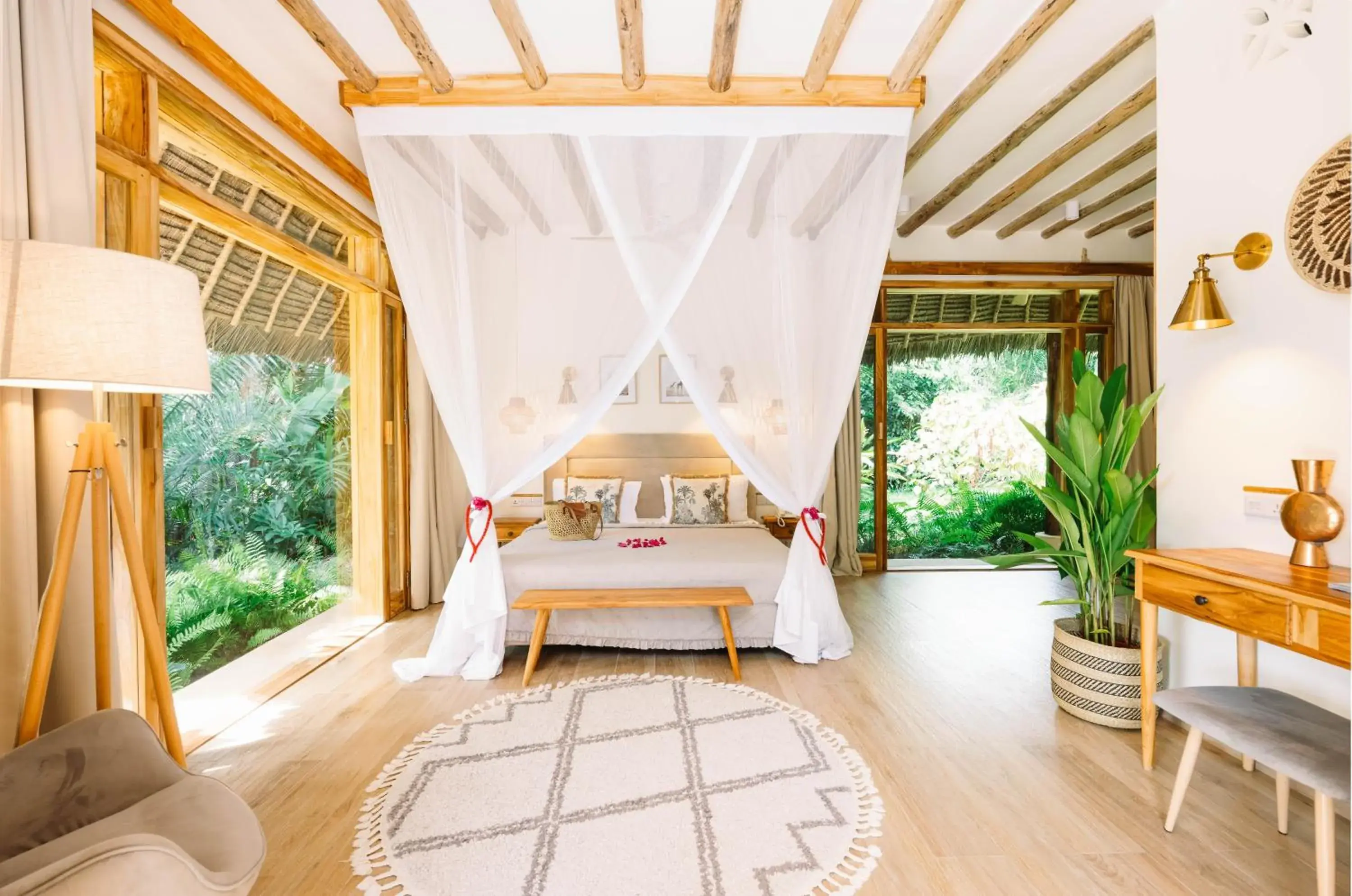 Bed in Zanzi Resort Private Paradise Bed in Zanzi Resort Private Paradise