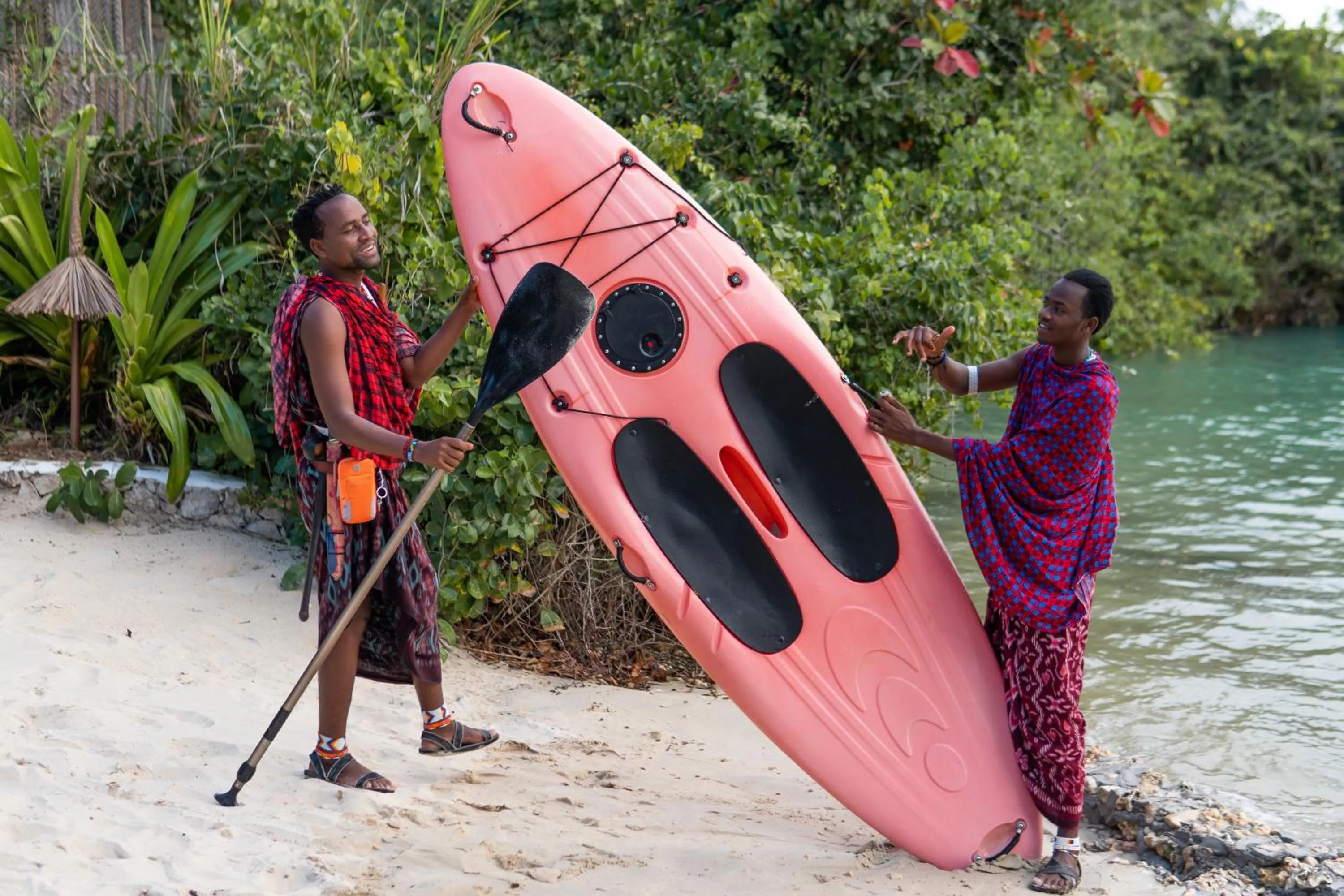 Staff in Zanzi Resort Private Paradise