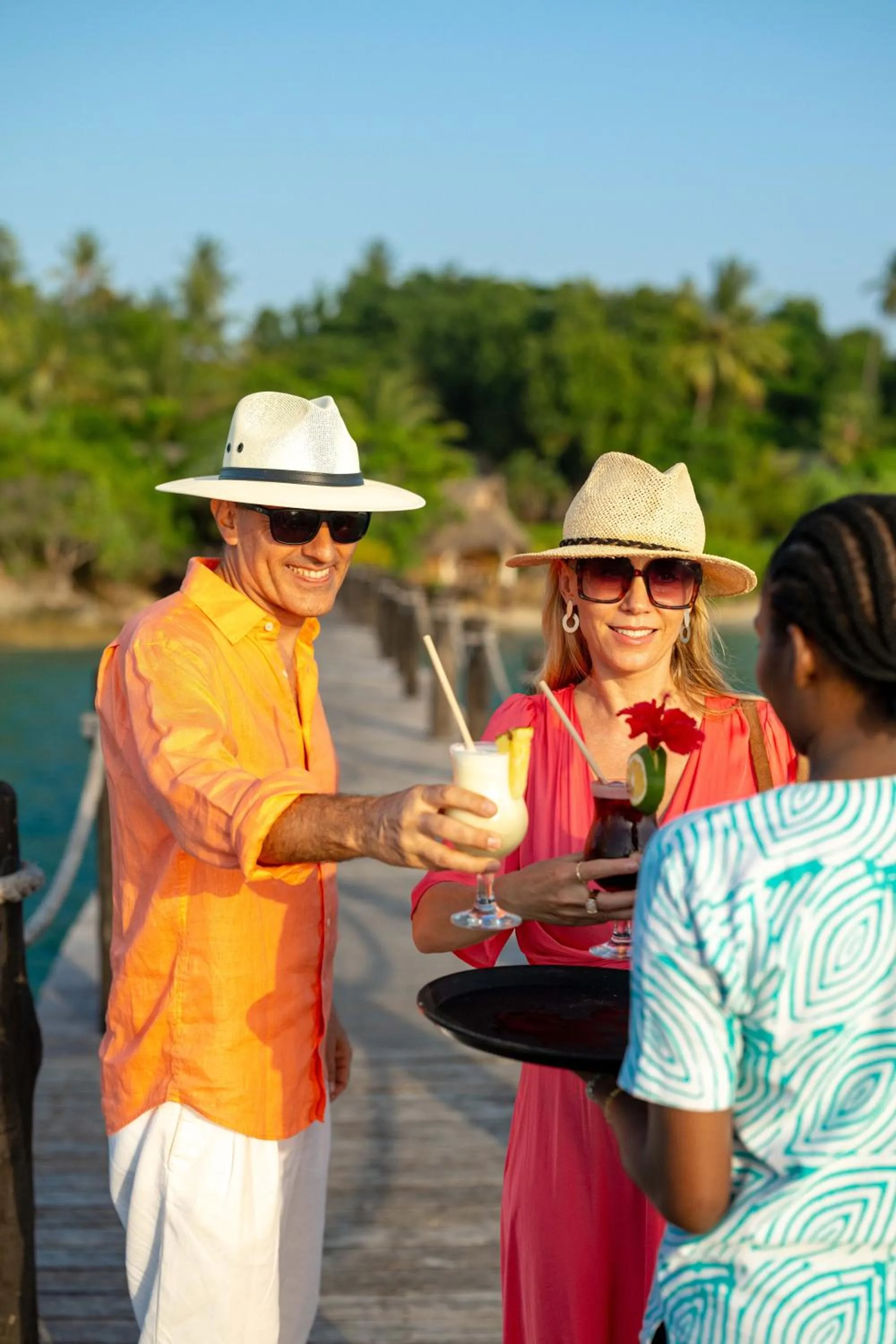 People in Zanzi Resort Private Paradise