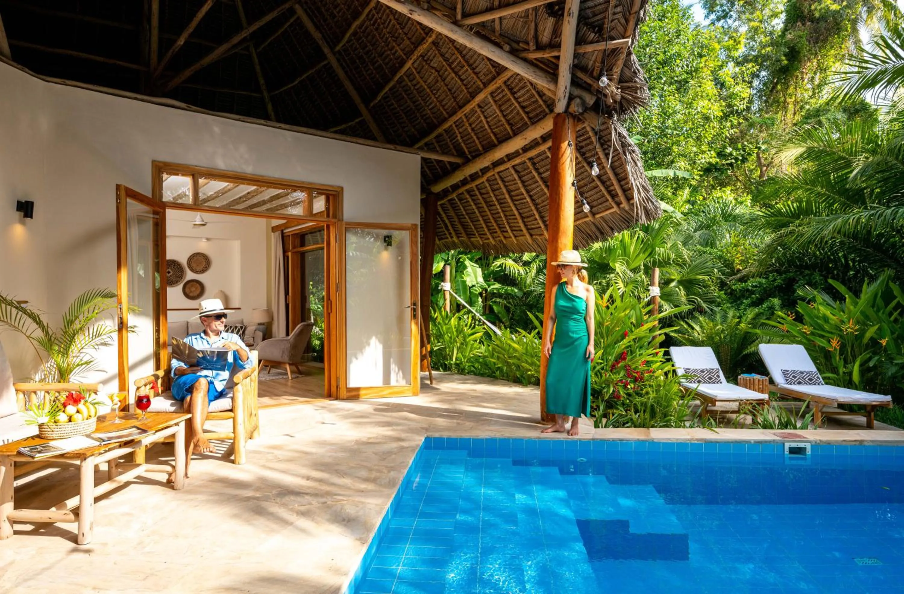 People in Zanzi Resort Private Paradise