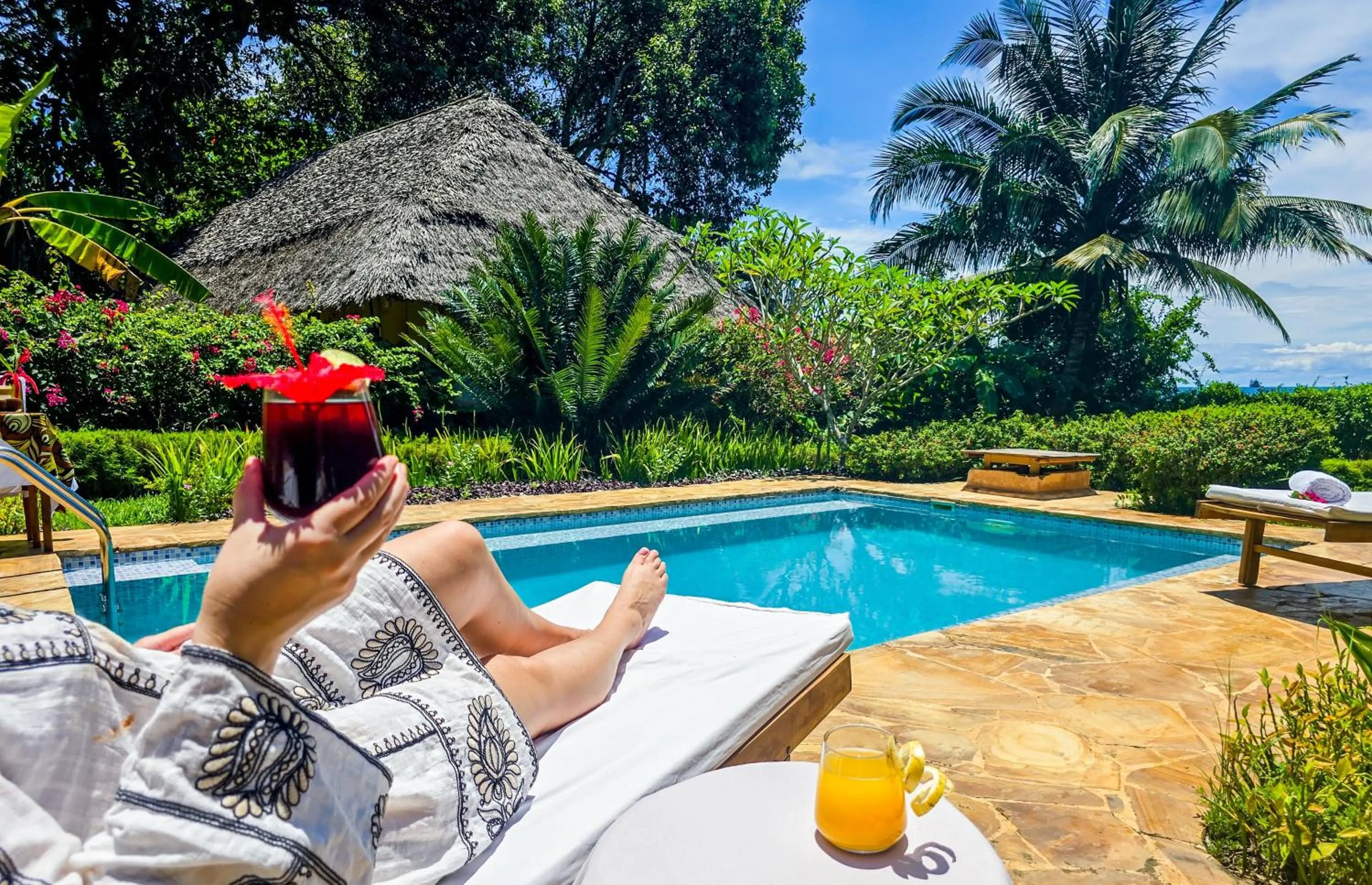 Garden in Zanzi Resort Private Paradise