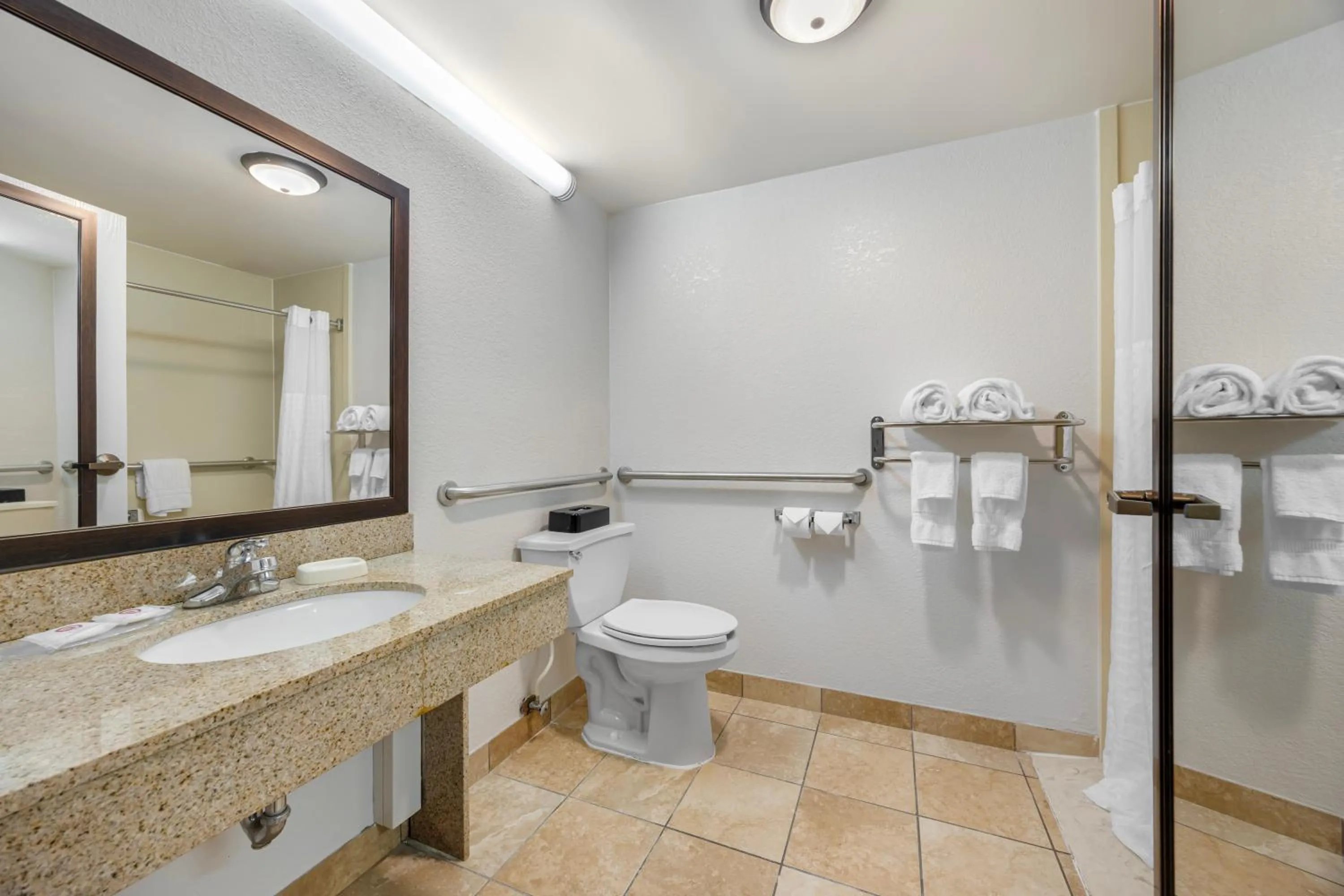 Bathroom in Comfort Inn Chattanooga Downtown Southside