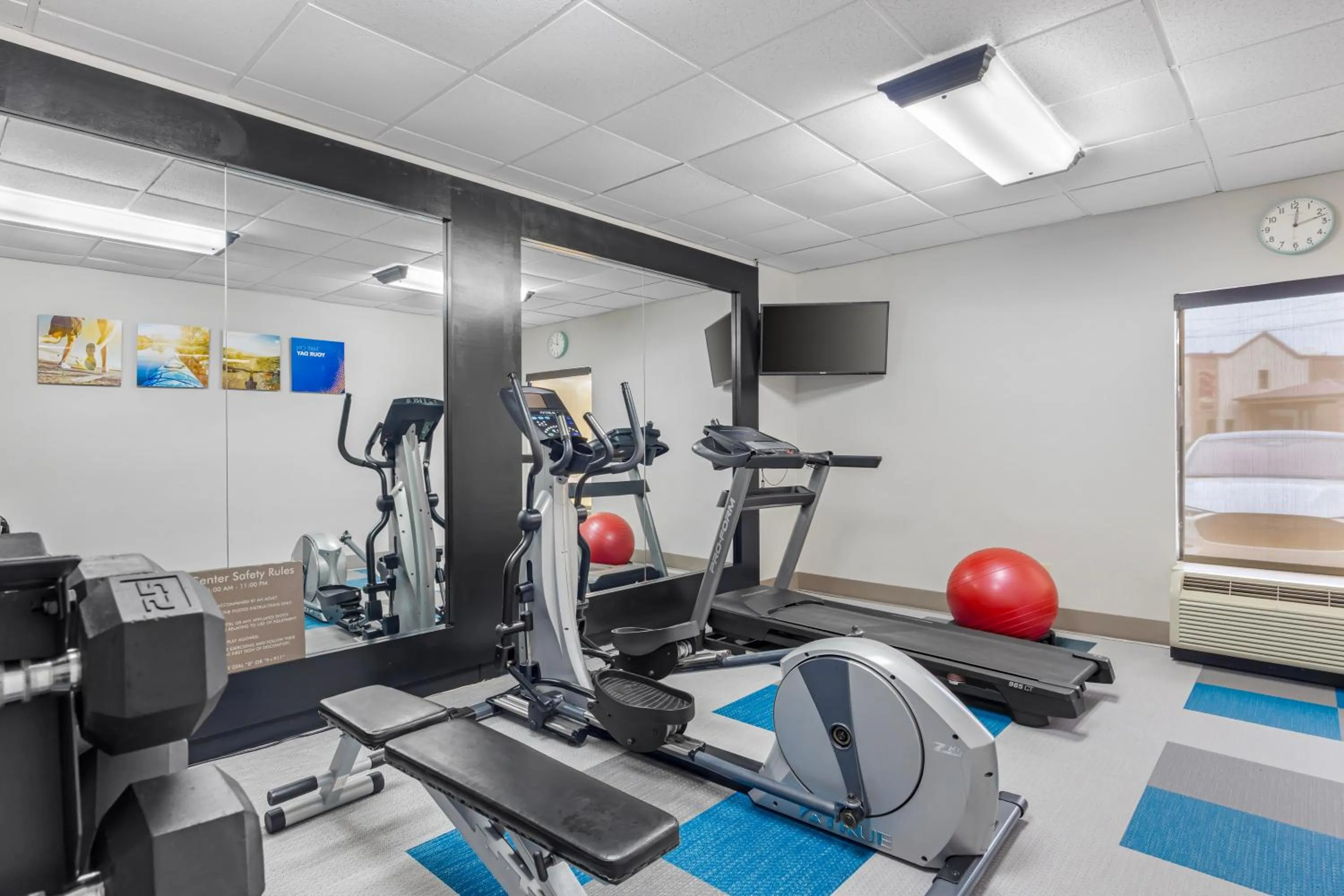 Fitness centre/facilities in Comfort Inn Chattanooga Downtown Southside