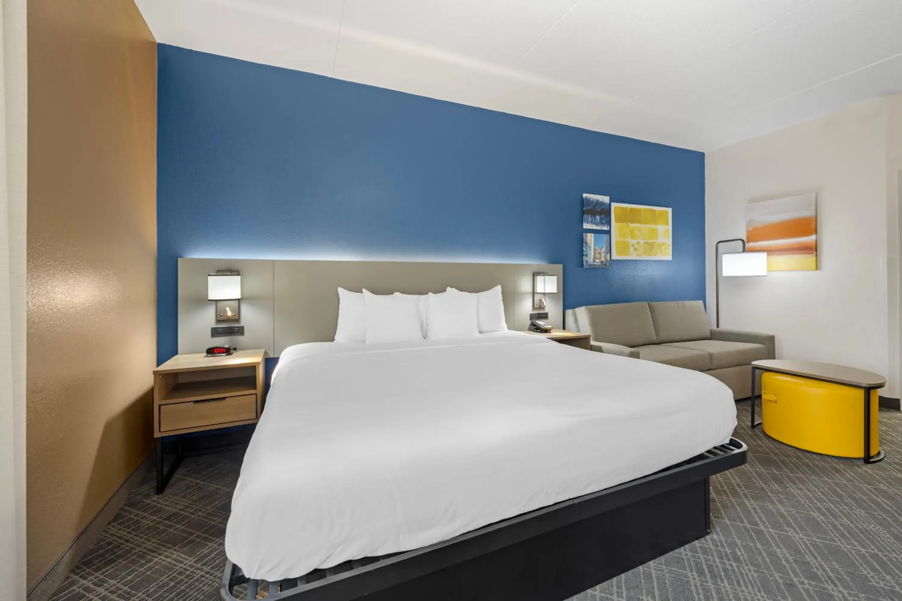 Bedroom, Bed in Comfort Inn Chattanooga Downtown Southside Bedroom, Bed in Comfort Inn Chattanooga Downtown Southside