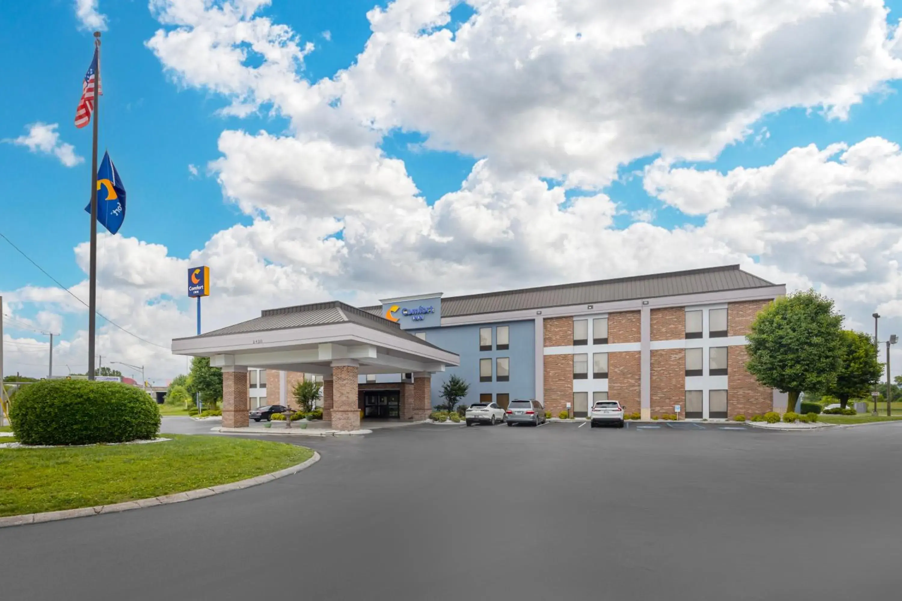 Property building in Comfort Inn Chattanooga Downtown Southside Property building in Comfort Inn Chattanooga Downtown Southside