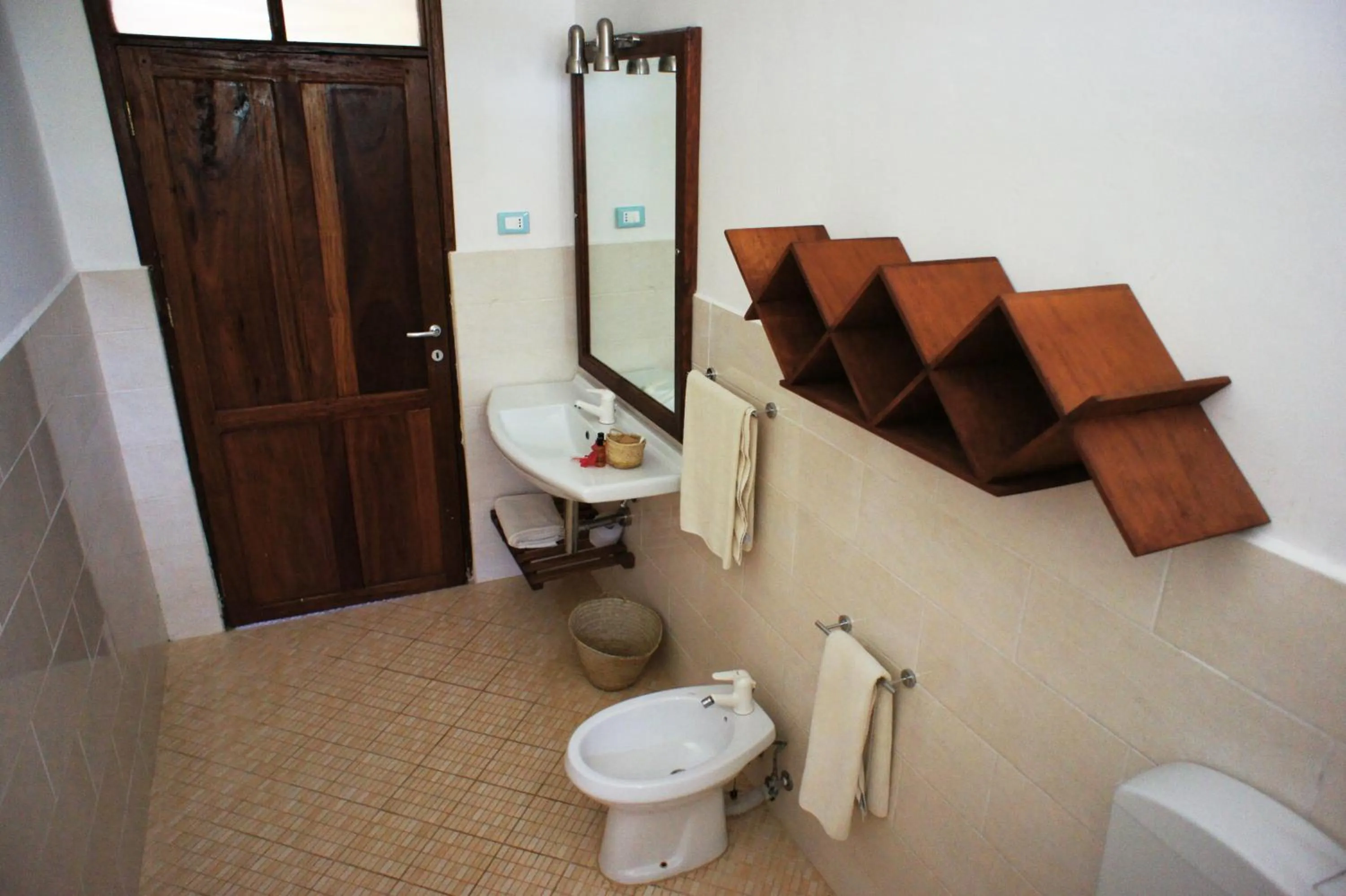 Bathroom in Uroa Bay Beach Resort