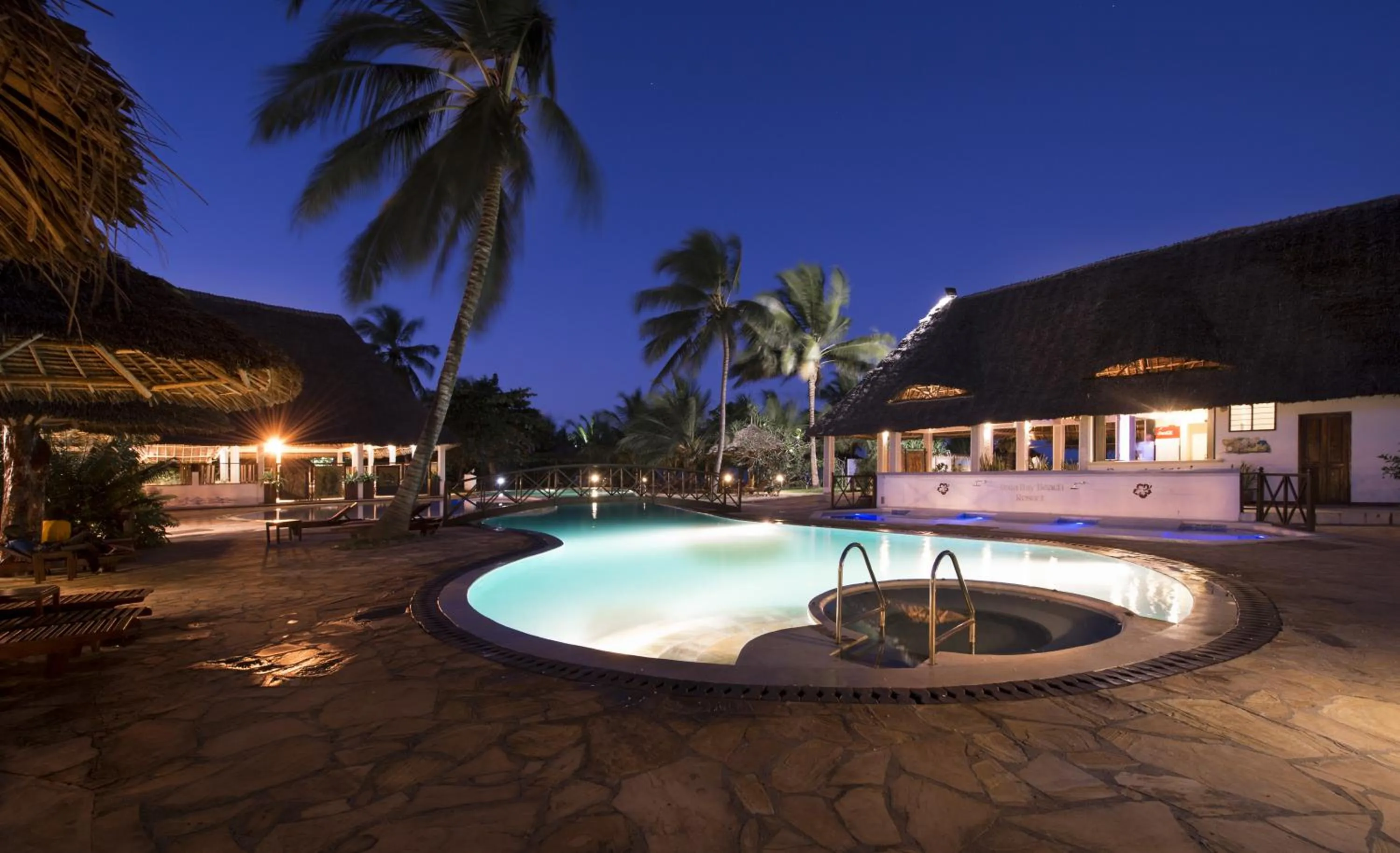 Swimming pool in Uroa Bay Beach Resort