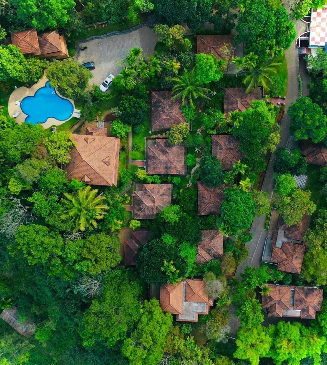 Natural landscape in Indeevara Luxury Resort and Spa, Wayanad