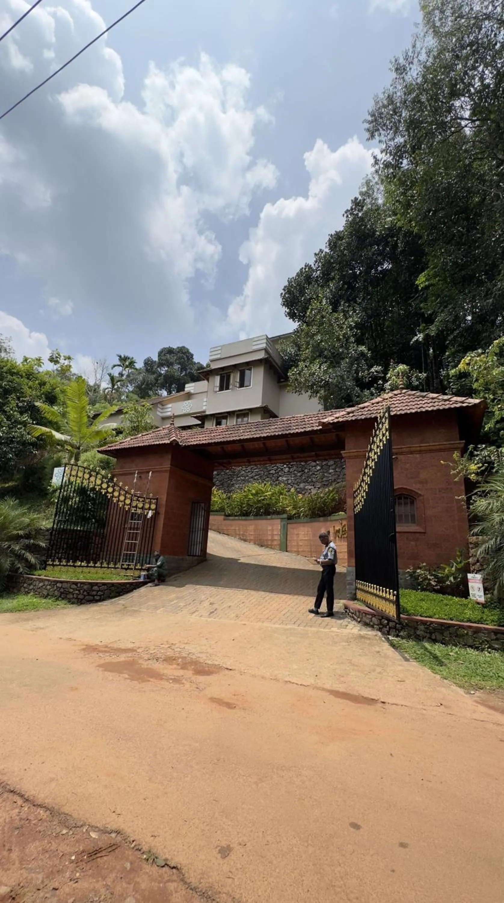 Facade/entrance in Indeevara Luxury Resort and Spa, Wayanad