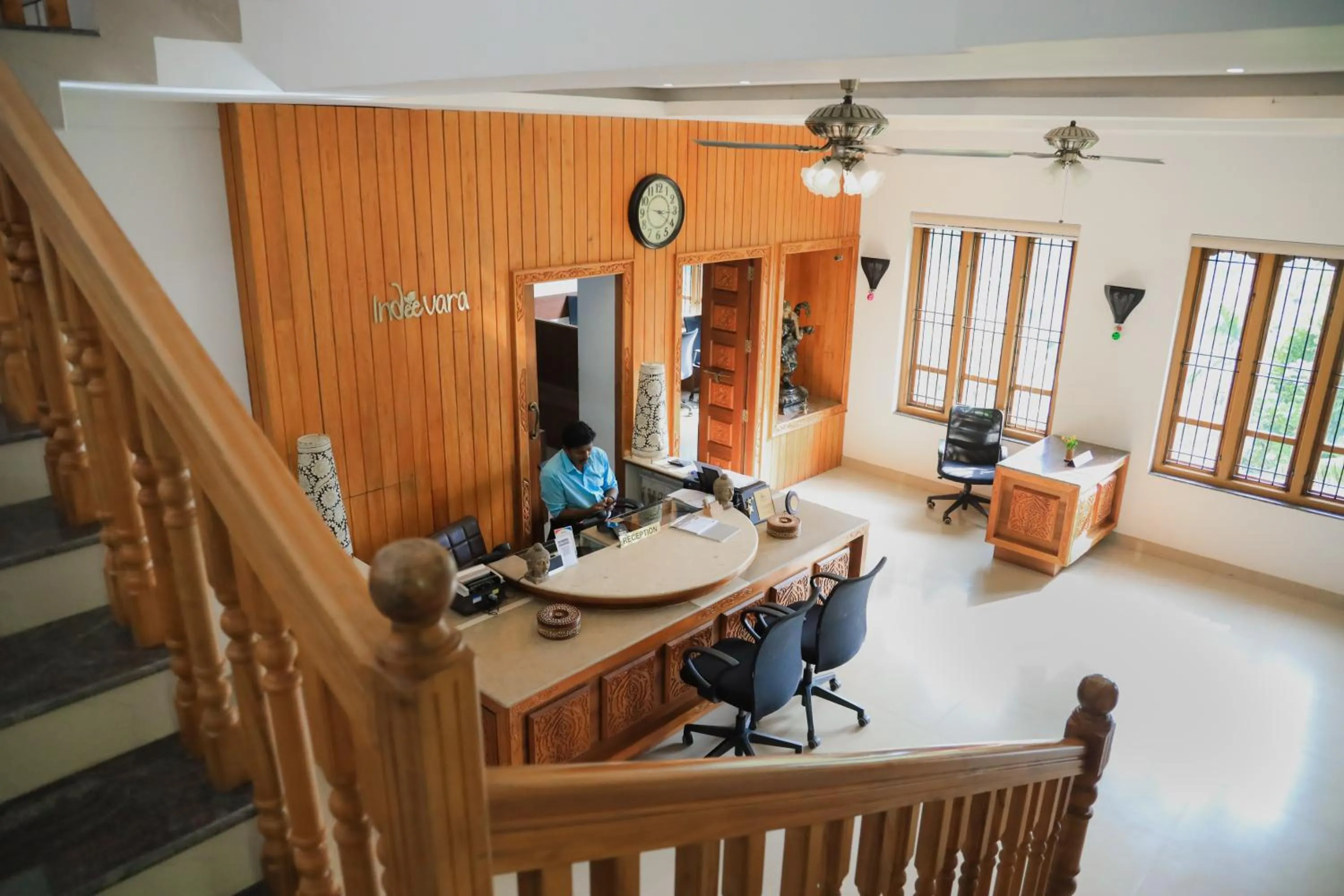 Lobby or reception in Indeevara Luxury Resort and Spa, Wayanad
