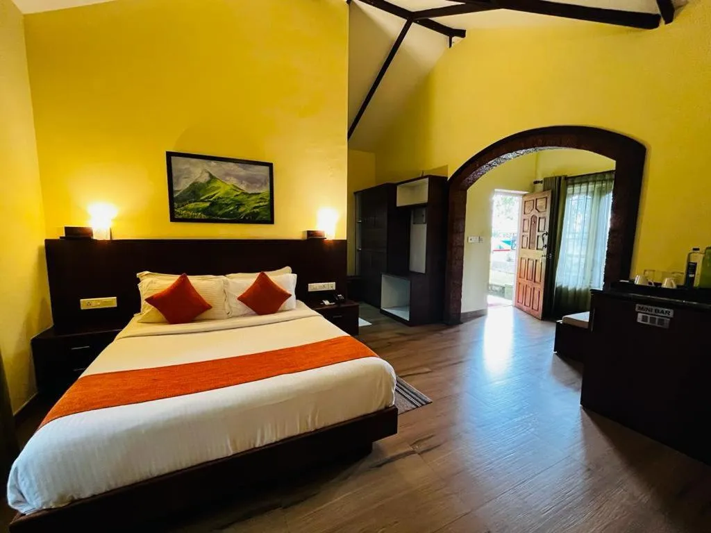 Bed in Indeevara Luxury Resort and Spa, Wayanad