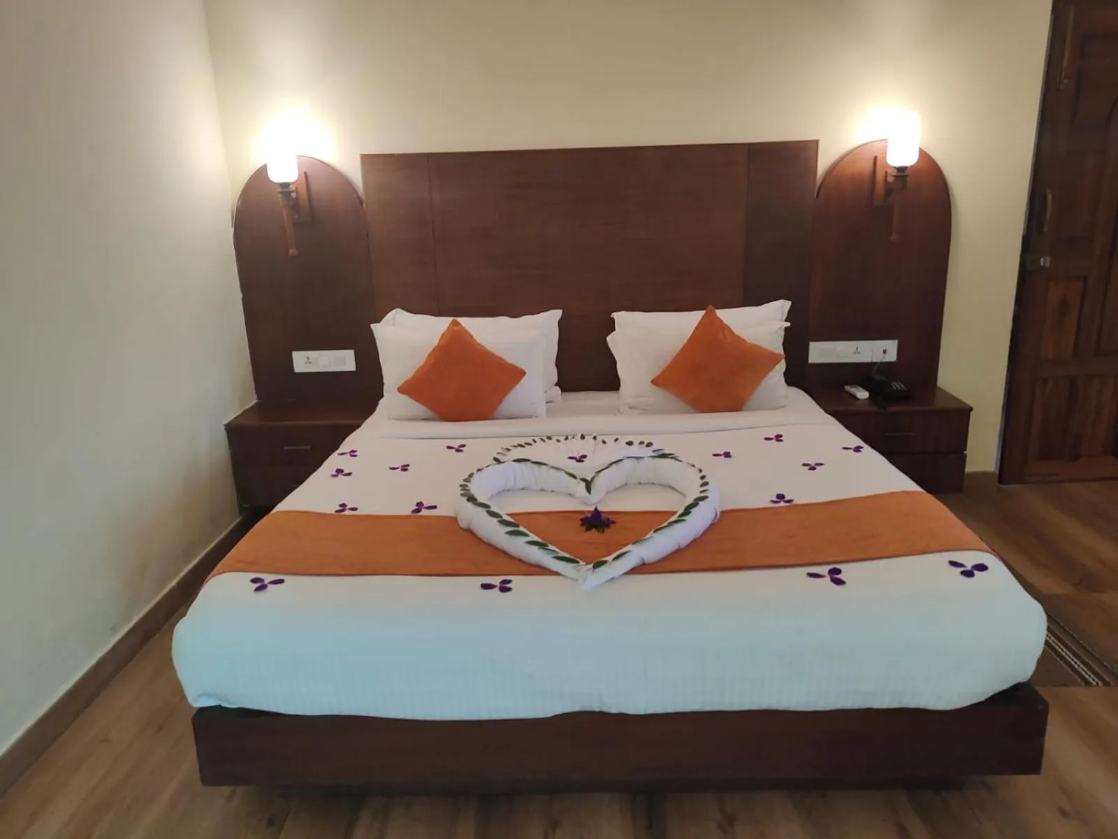 Bed in Indeevara Luxury Resort and Spa, Wayanad