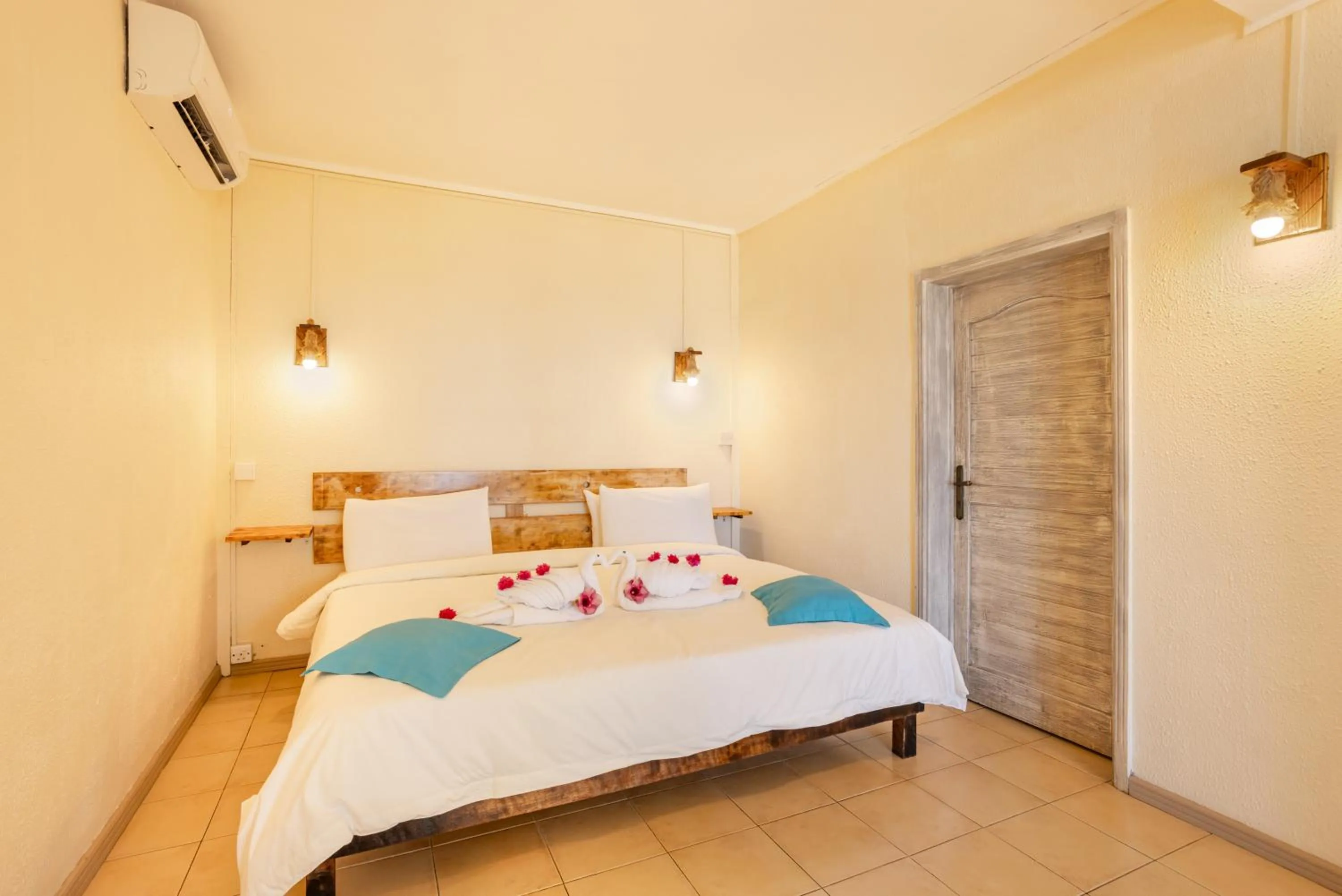 Bedroom, Bed in Cocotiers Hotel – Mauritius