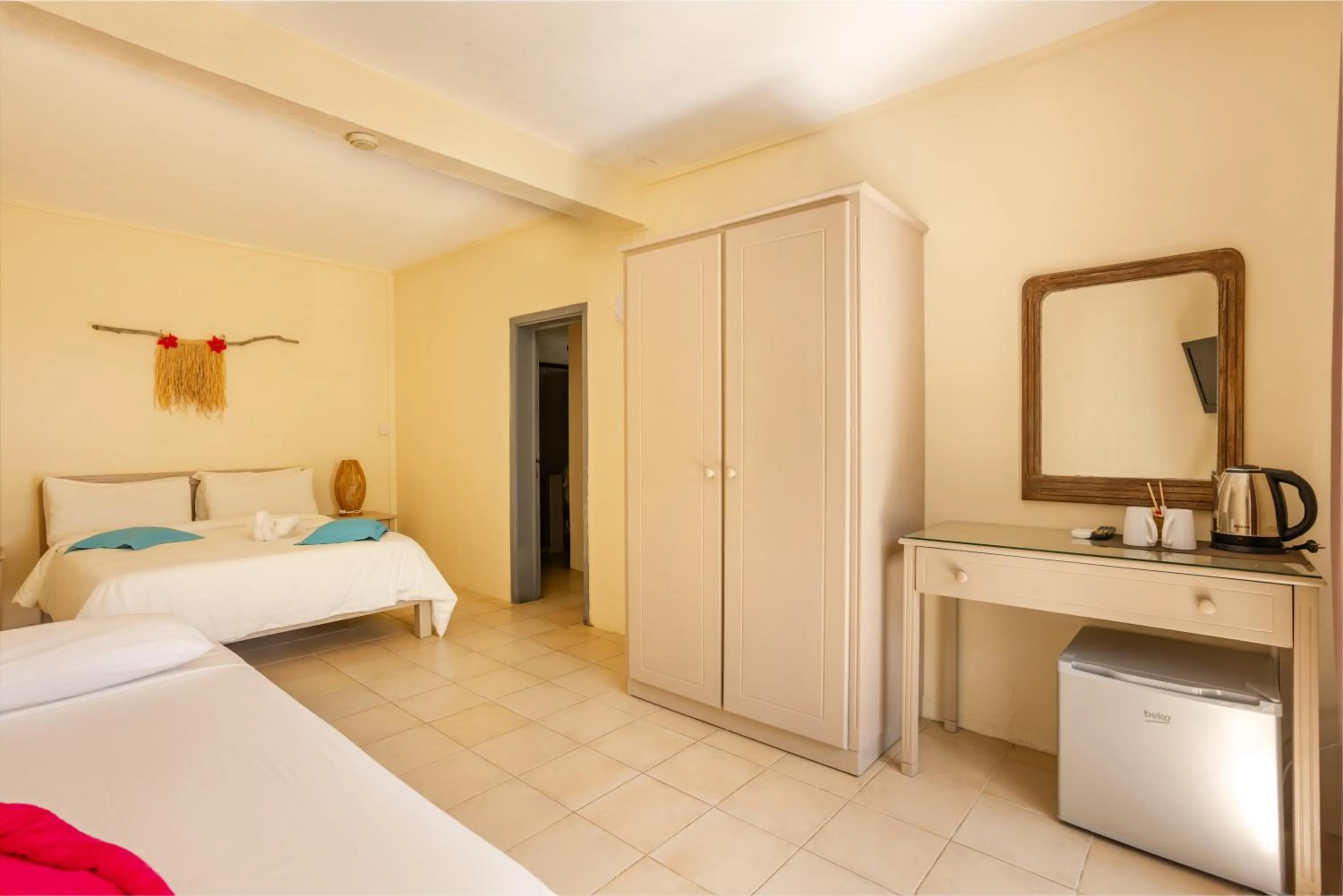 Bedroom, Bed in Cocotiers Hotel – Mauritius