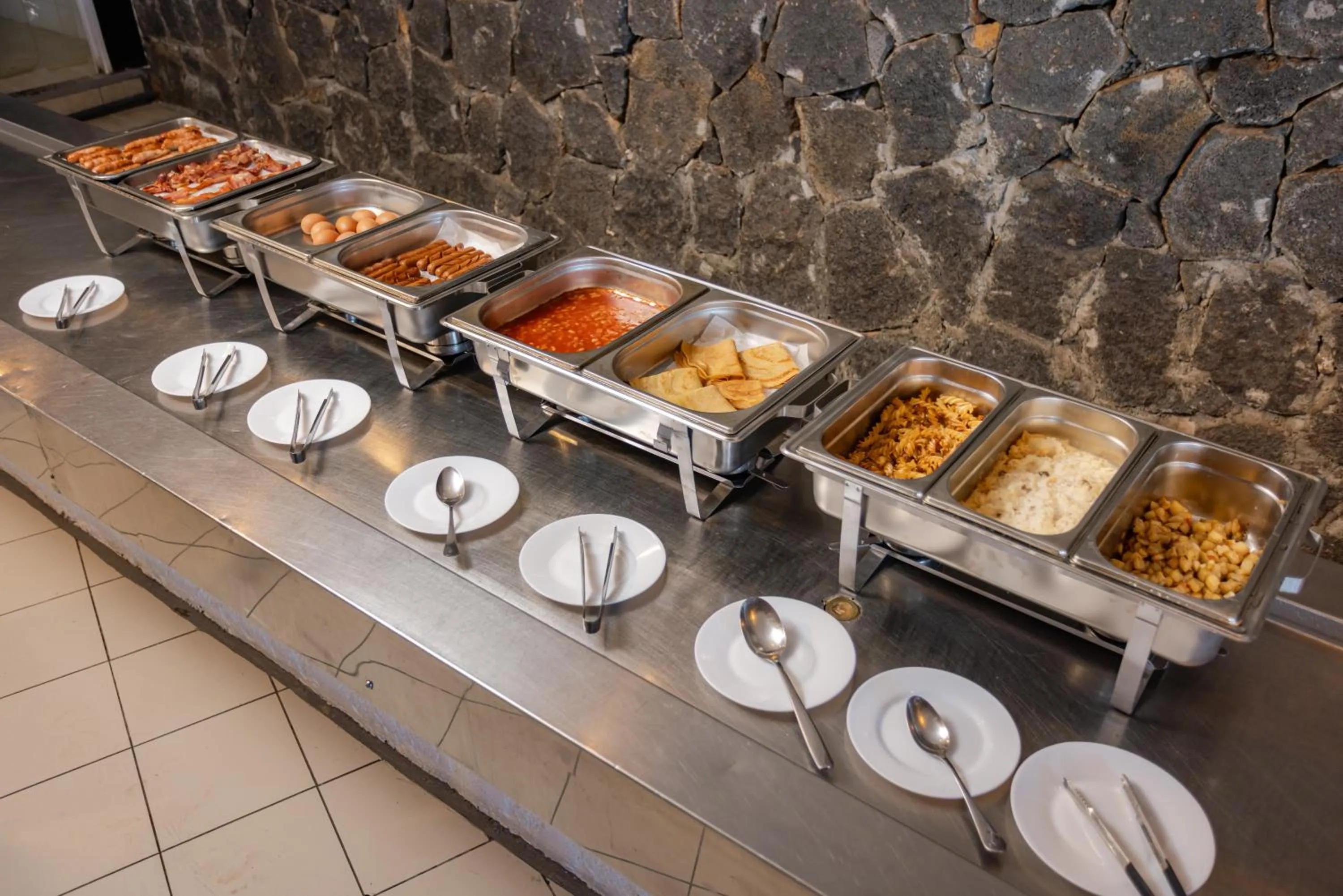 Breakfast in Cocotiers Hotel – Mauritius