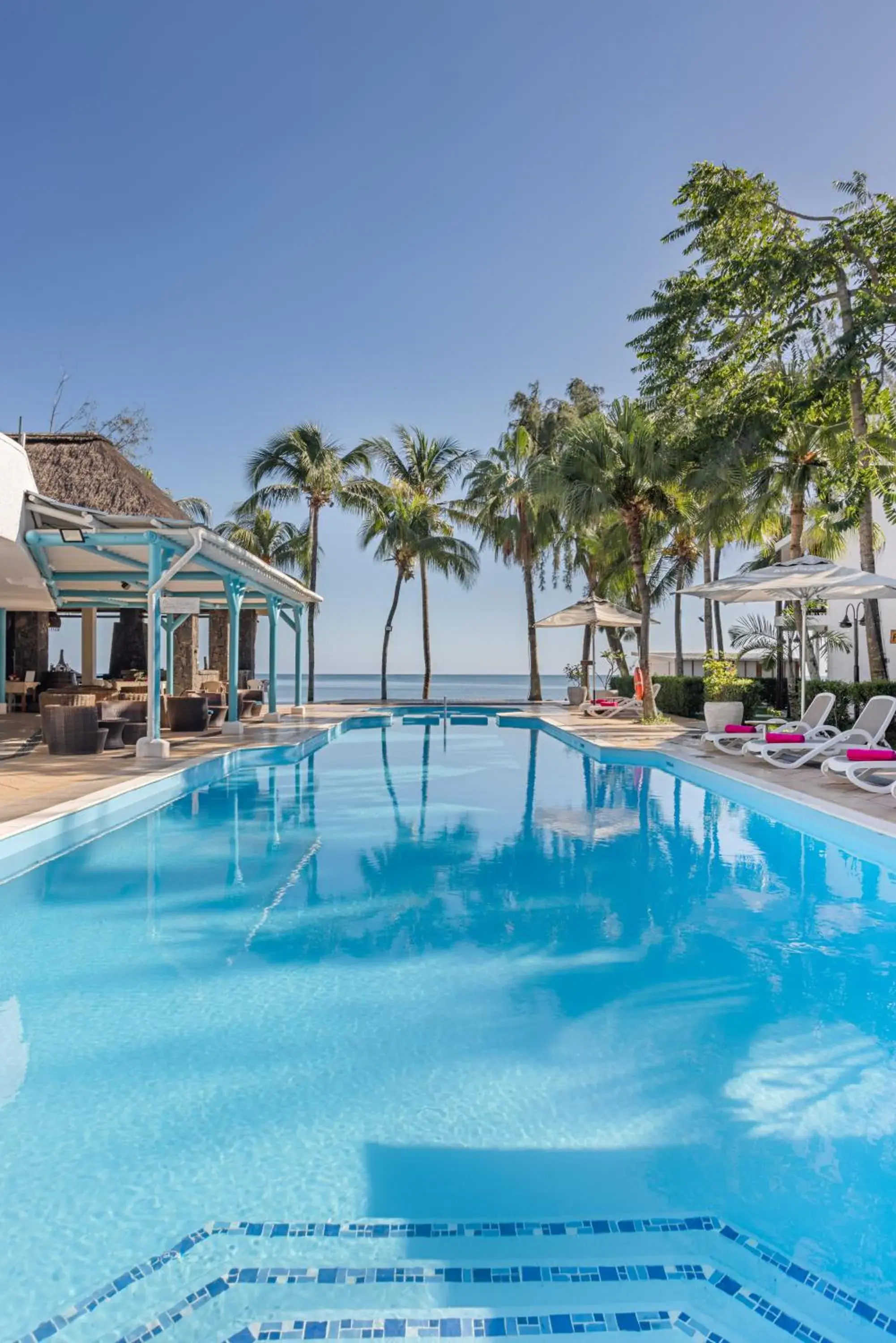 Swimming pool in Cocotiers Hotel – Mauritius Swimming pool in Cocotiers Hotel – Mauritius