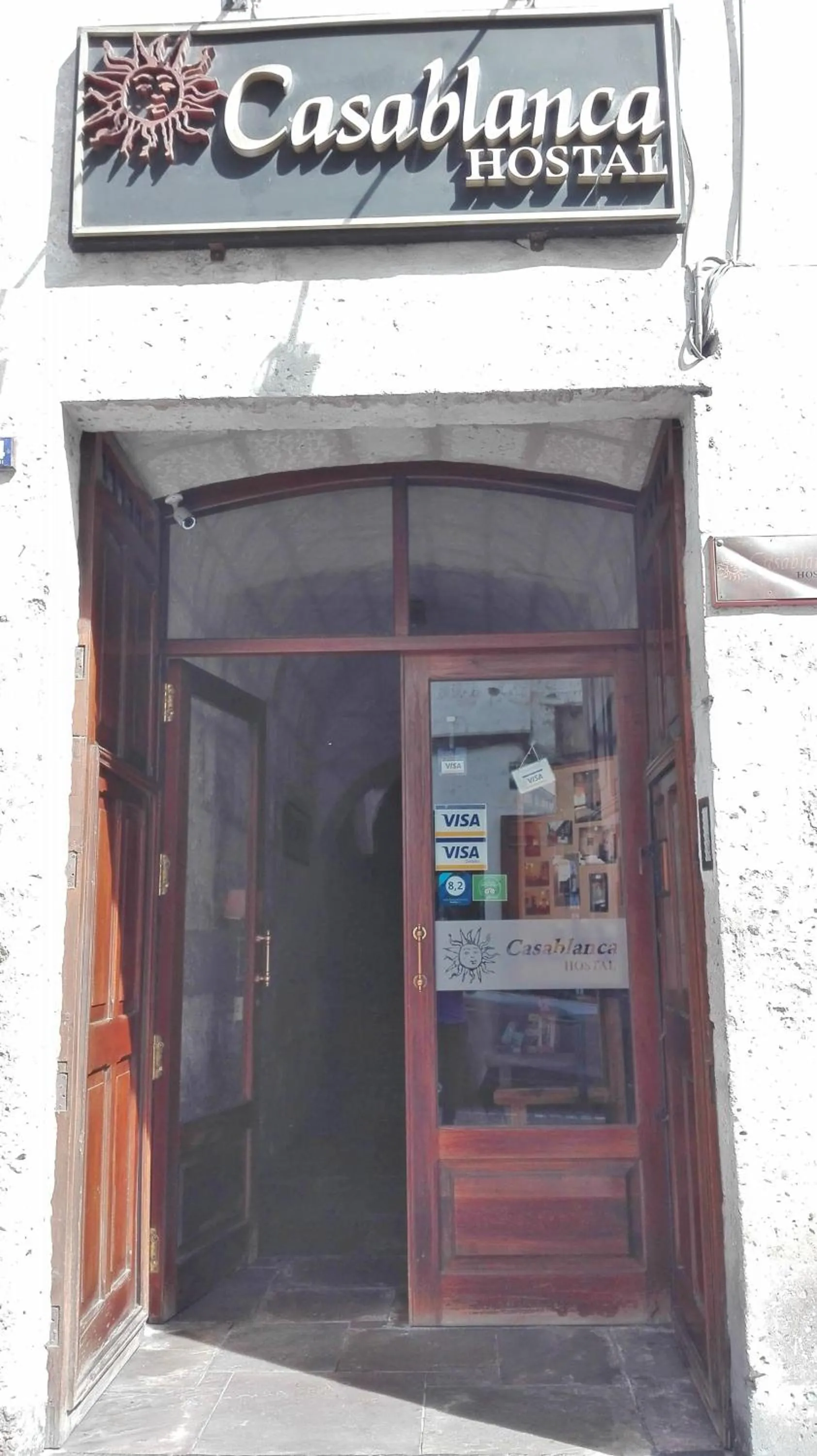 Property building in Casablanca Hostal