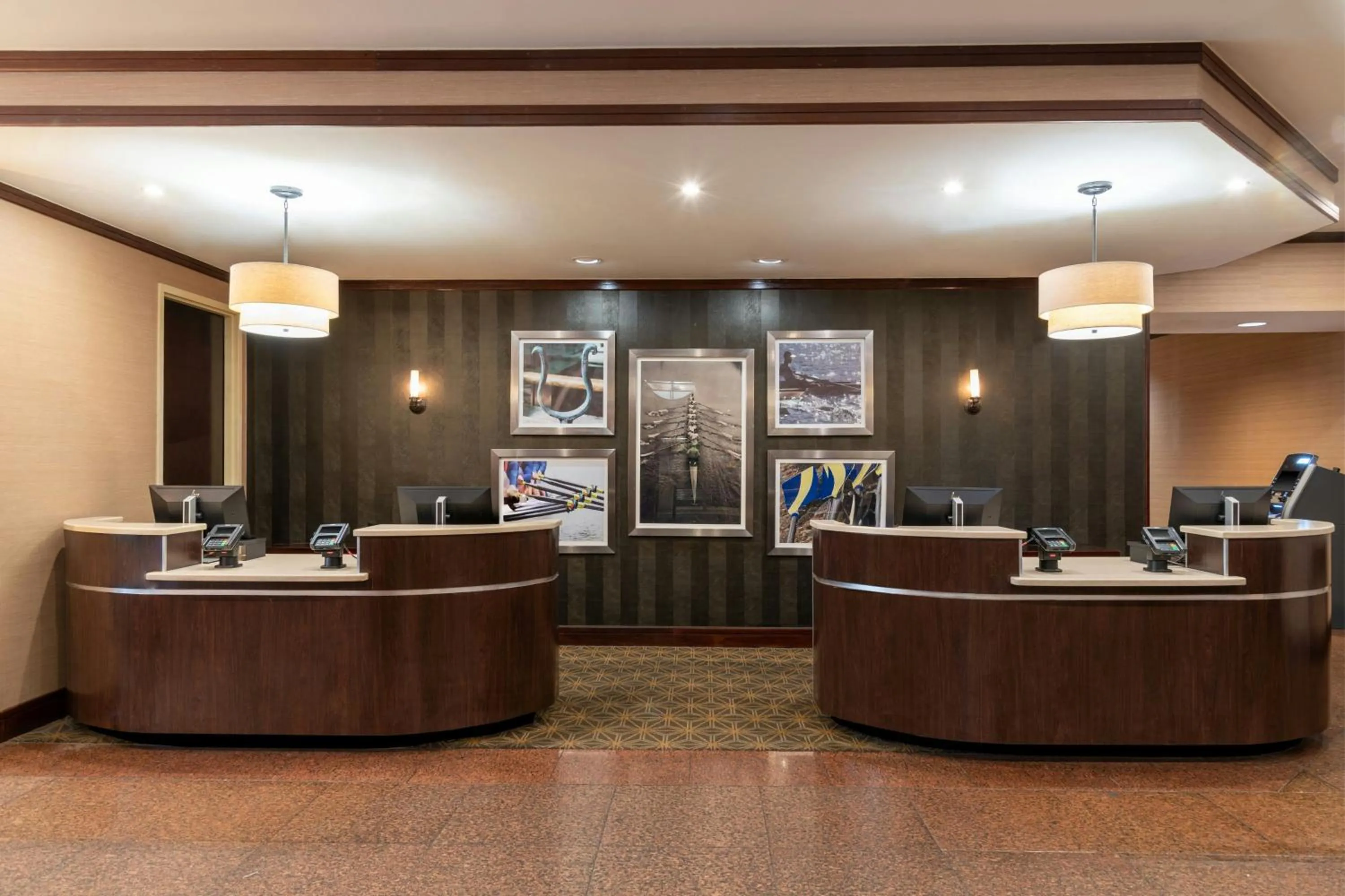 Lobby or reception in The Capital Suites Hotel