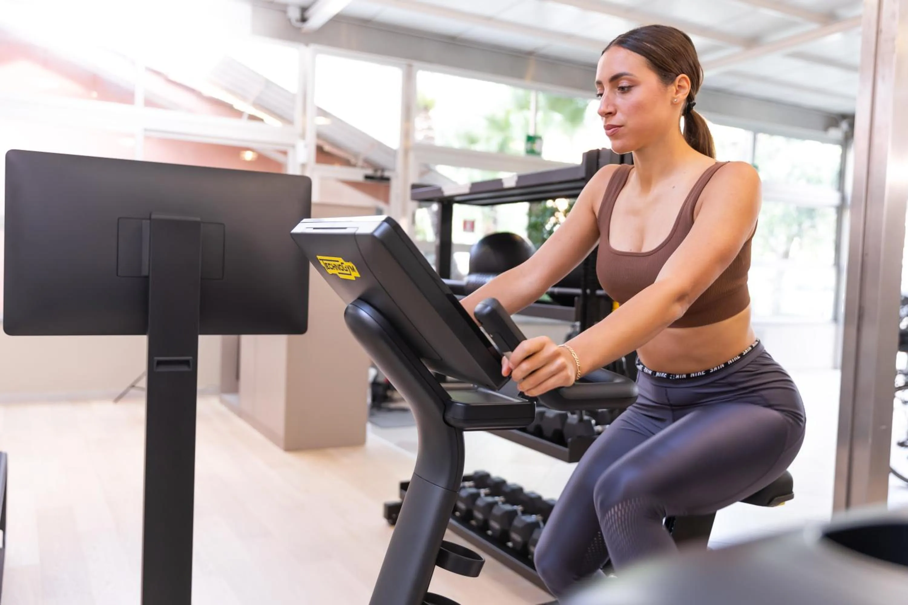 Fitness centre/facilities in Hotel & Apartments Sasso