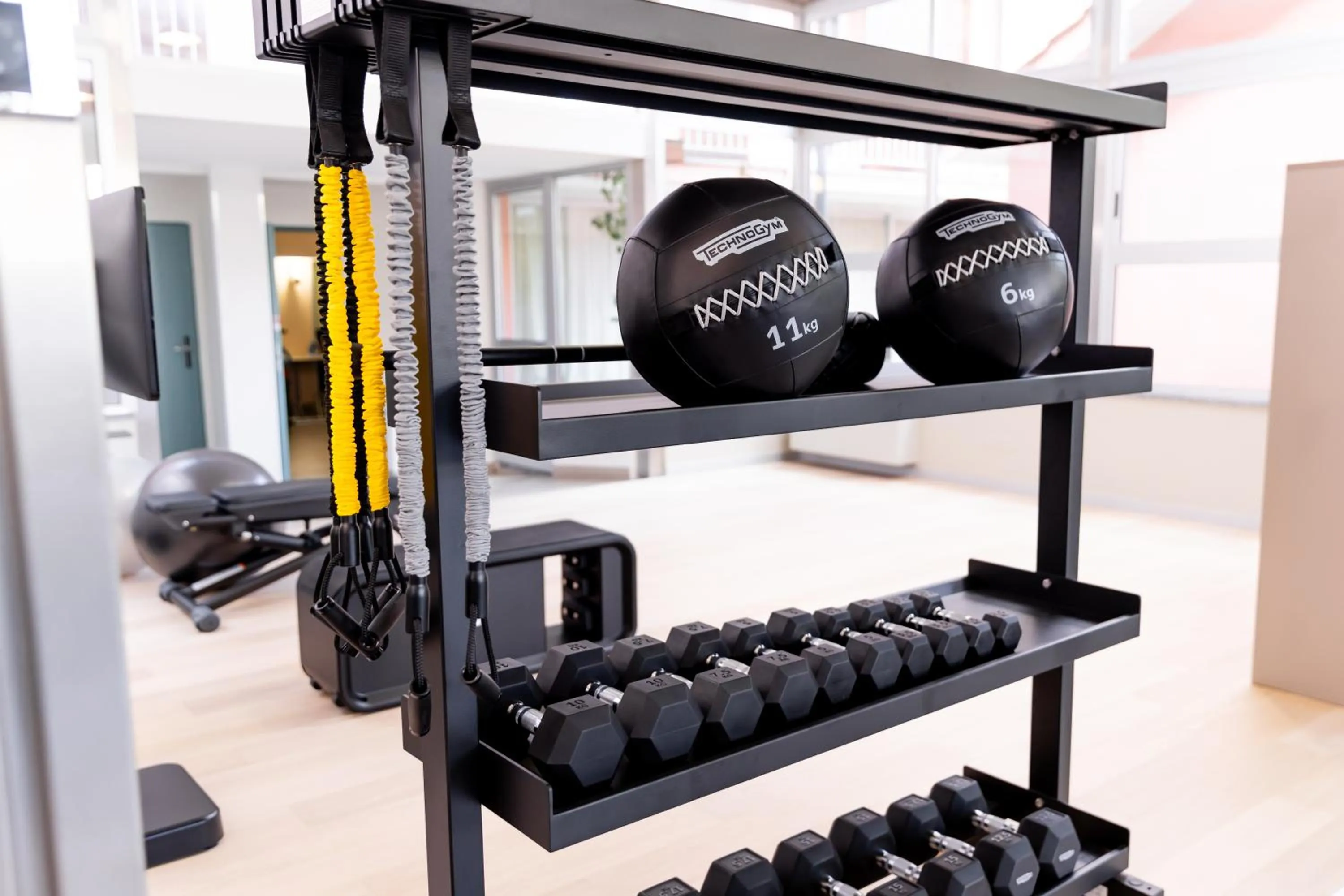 Fitness centre/facilities in Hotel & Apartments Sasso