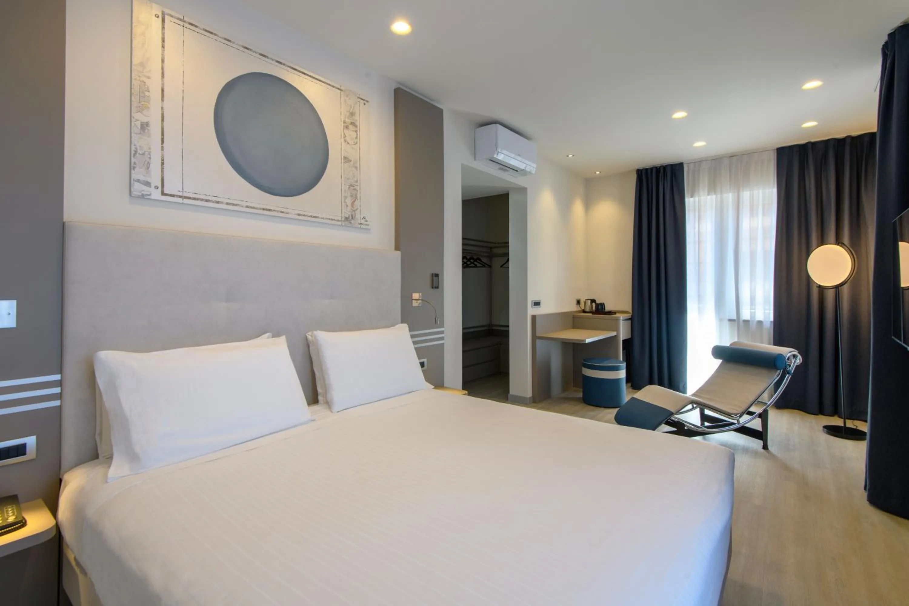 Bedroom, Bed in Hotel & Apartments Sasso