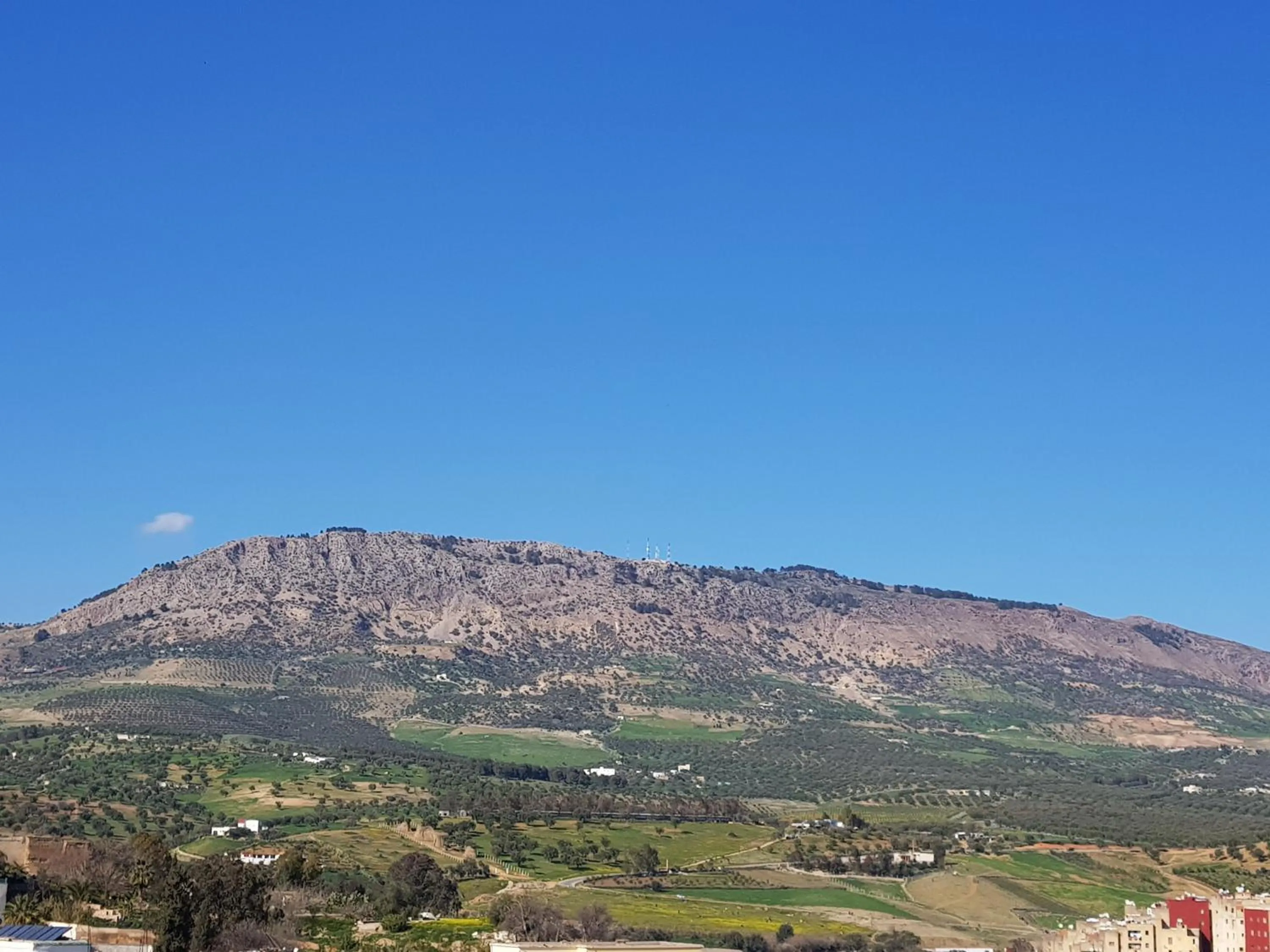Mountain view in Riad Fes Kettani